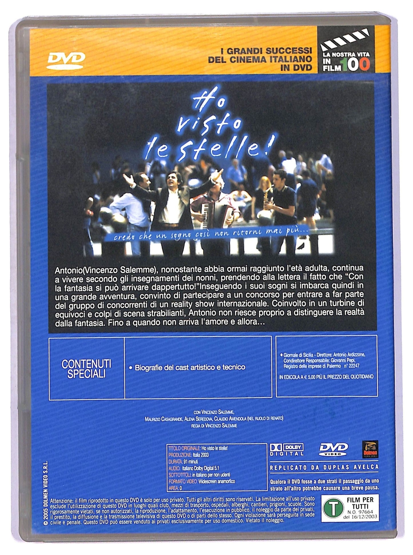 EBOND Cinema italiano - Ho visto le stelle! vol.84 EDITORIALE DVD D767102