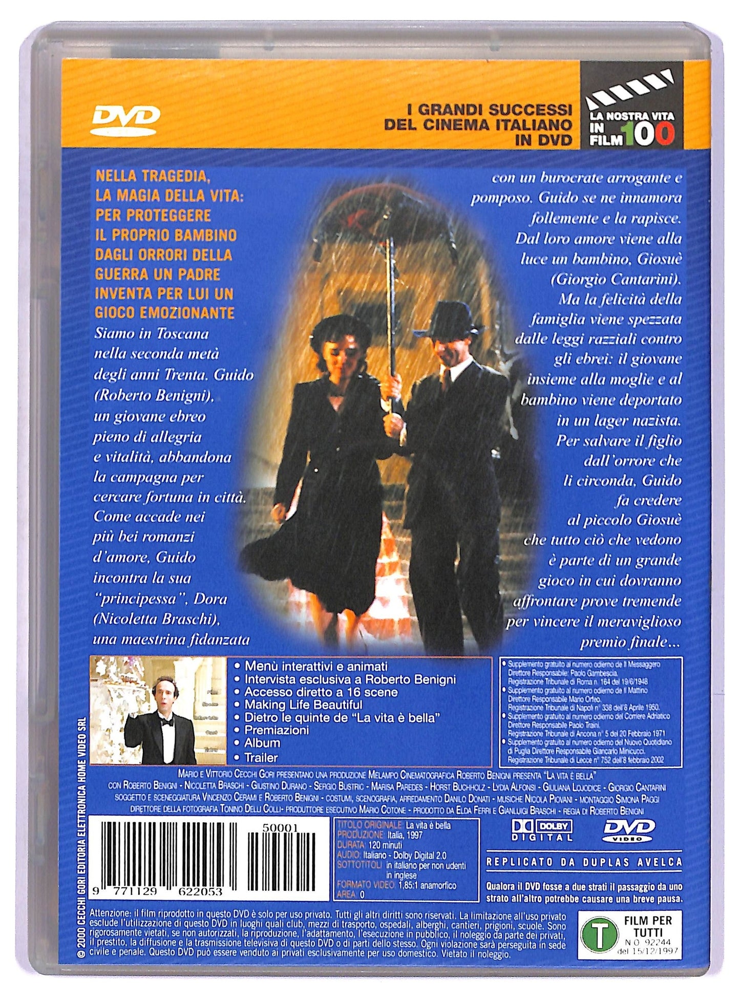 EBOND La Vita e Bella EDITORIALE DVD D767120