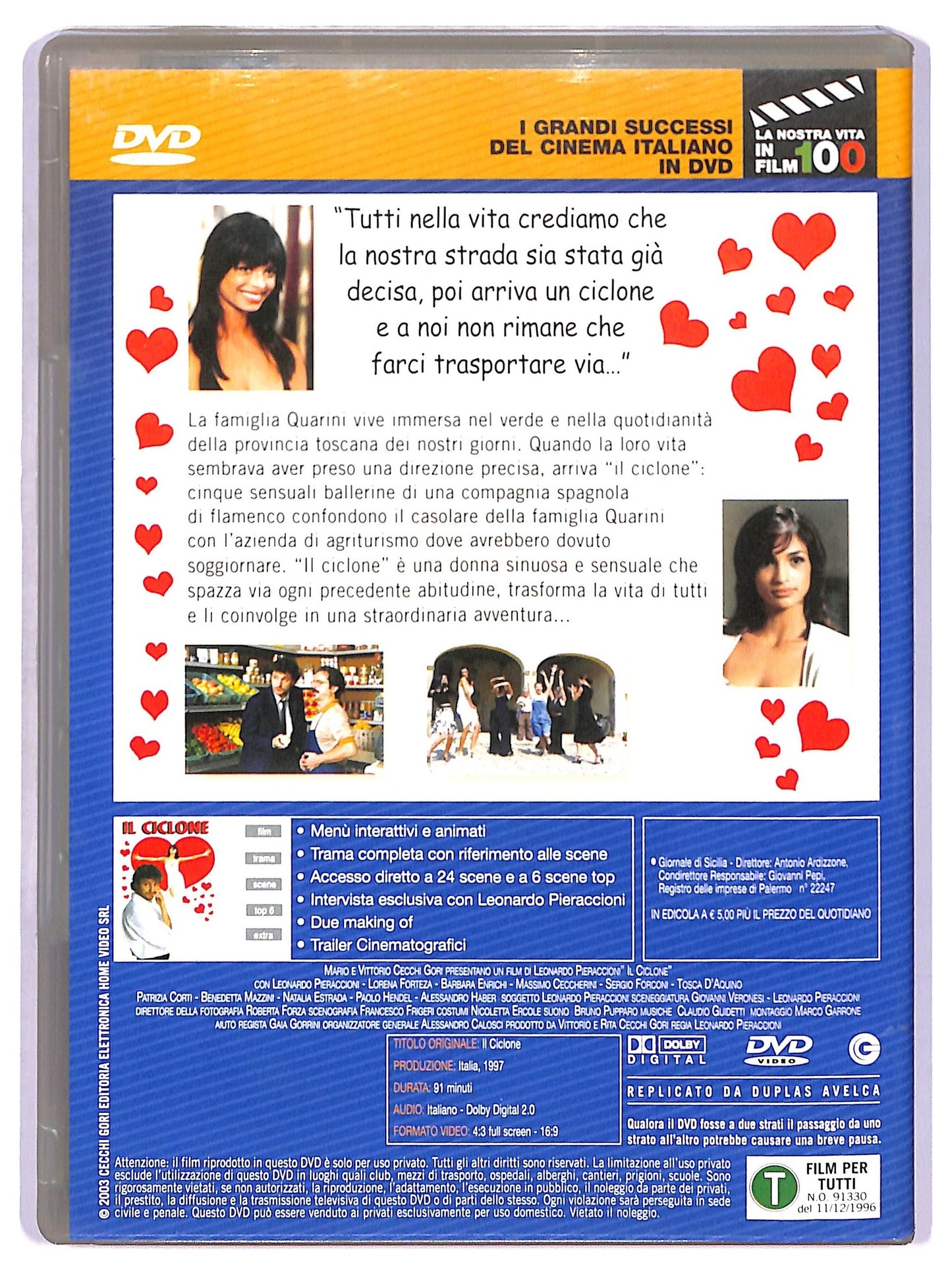 EBOND Il ciclone EDITORIALE DVD D767124