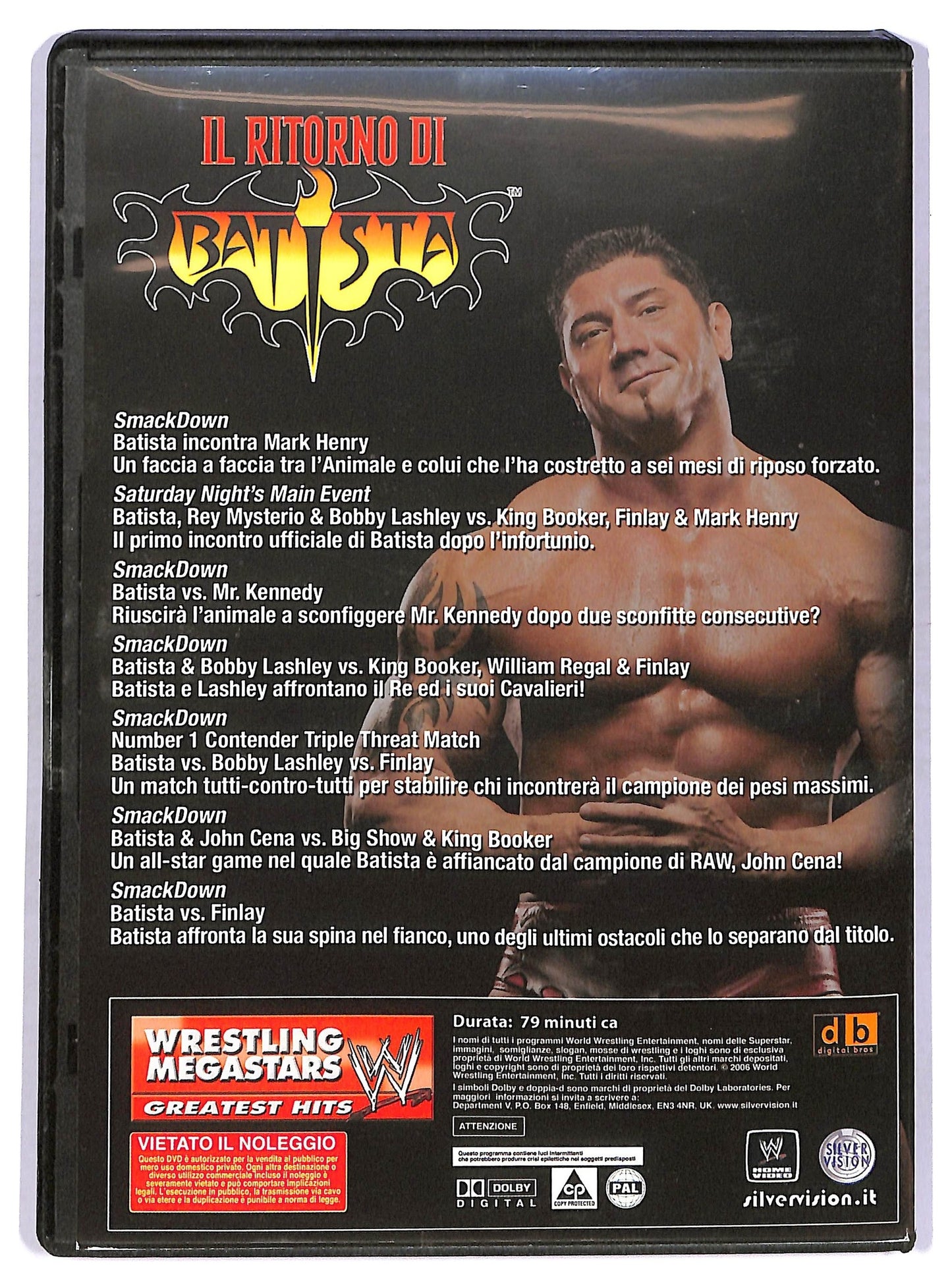 EBOND il ritorno di batista volume 1 EDITORIALE DVD D767207