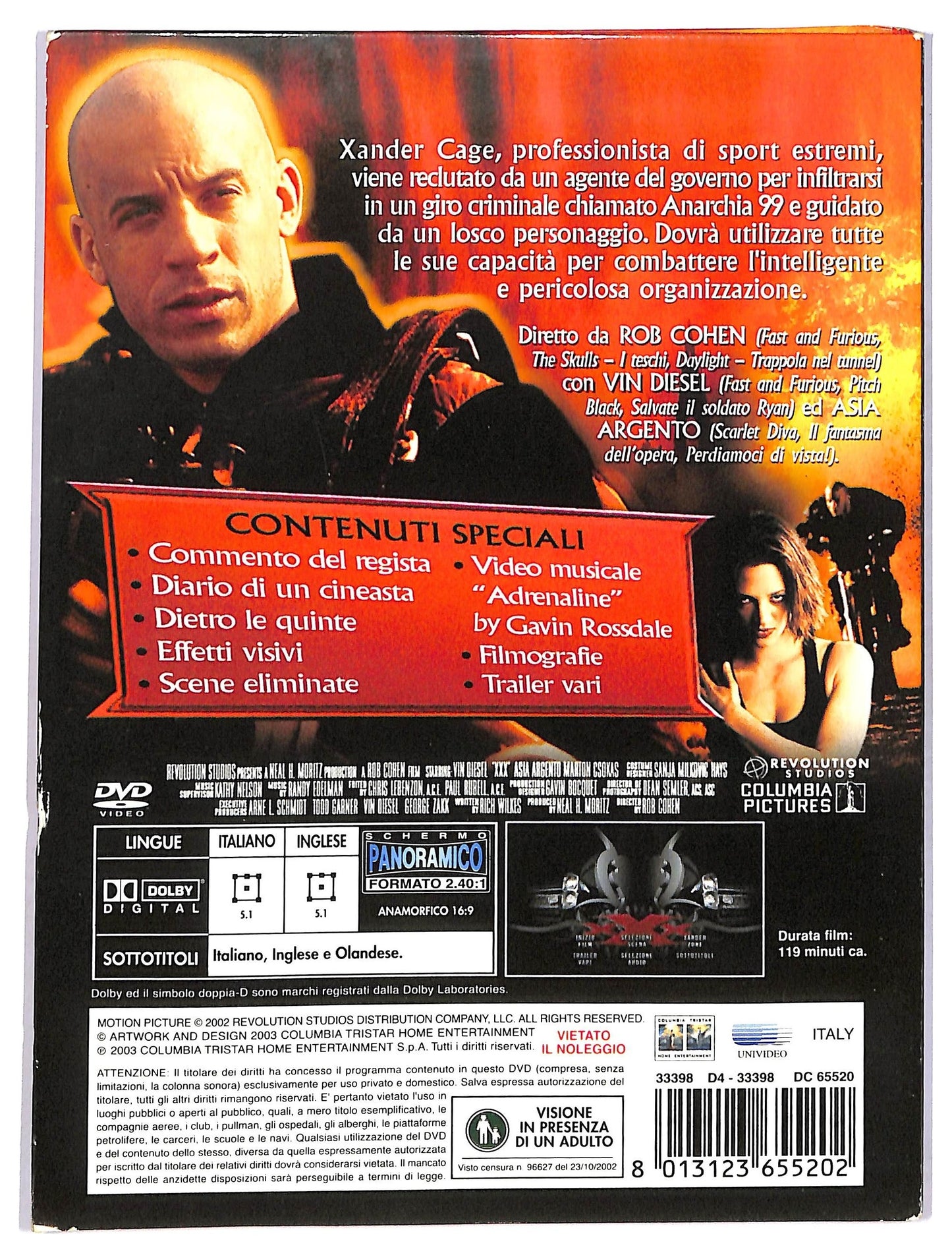 EBOND xXx - Digipack DVD D767319