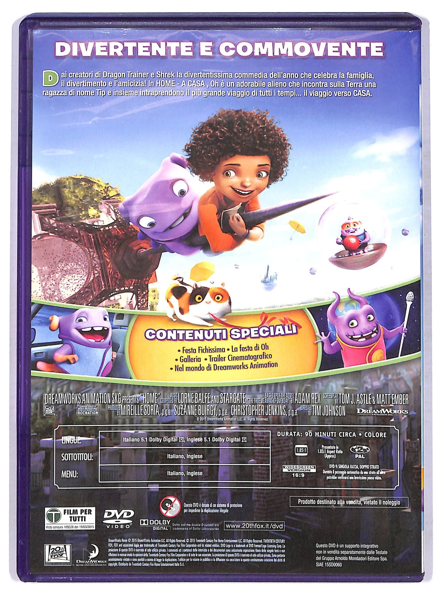 EBOND Home - A casa EDITORIALE DVD D767365