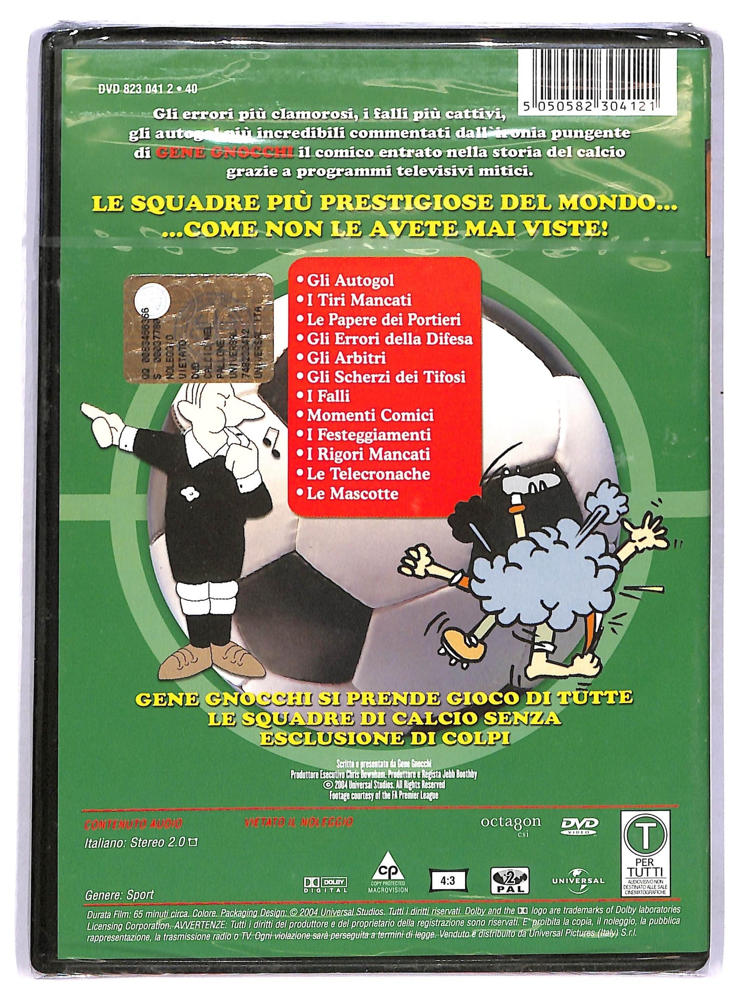 EBOND il calcio nel pallone DVD D767458