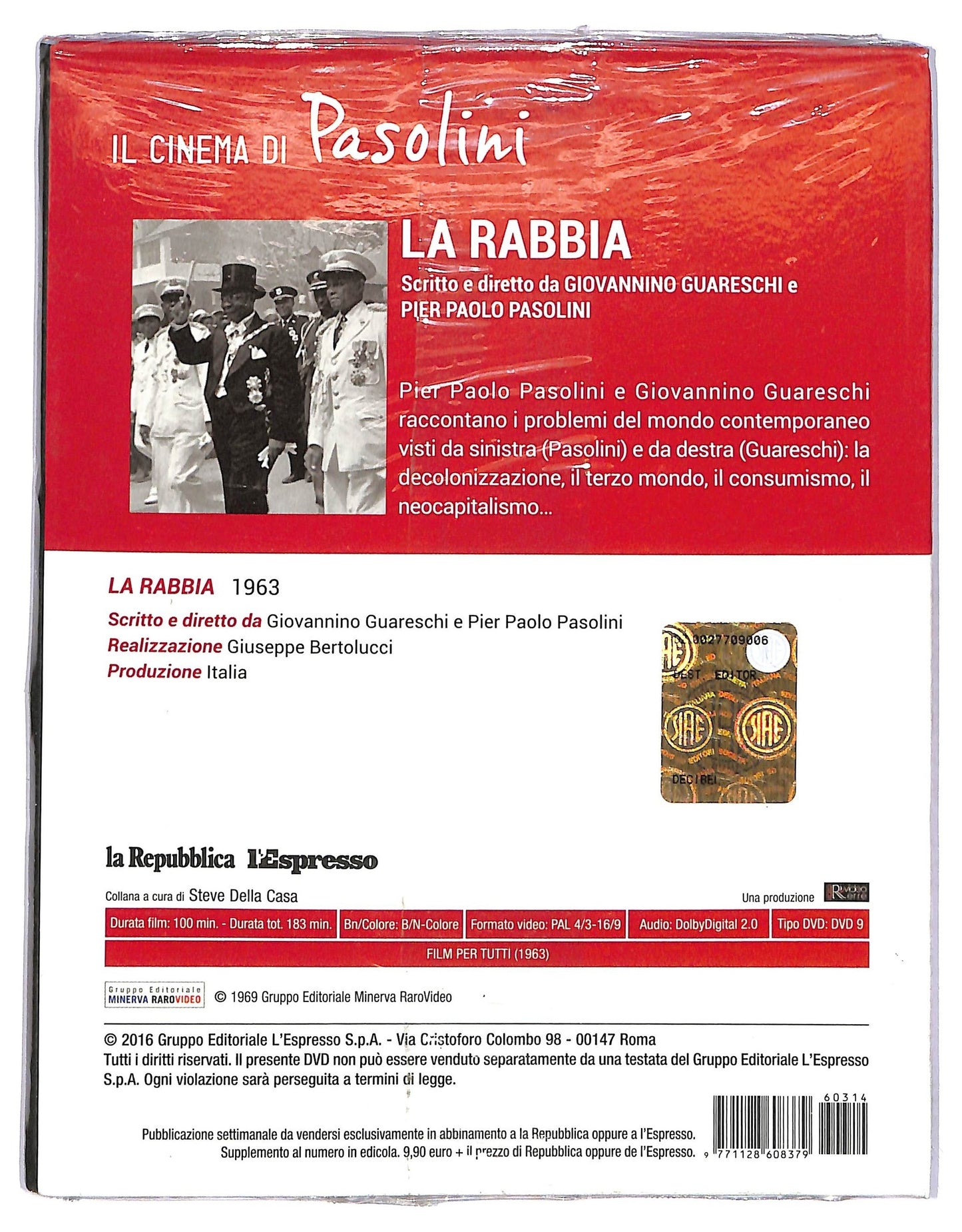EBOND La Rabbia (film 1963) Editoriale DVD D767520