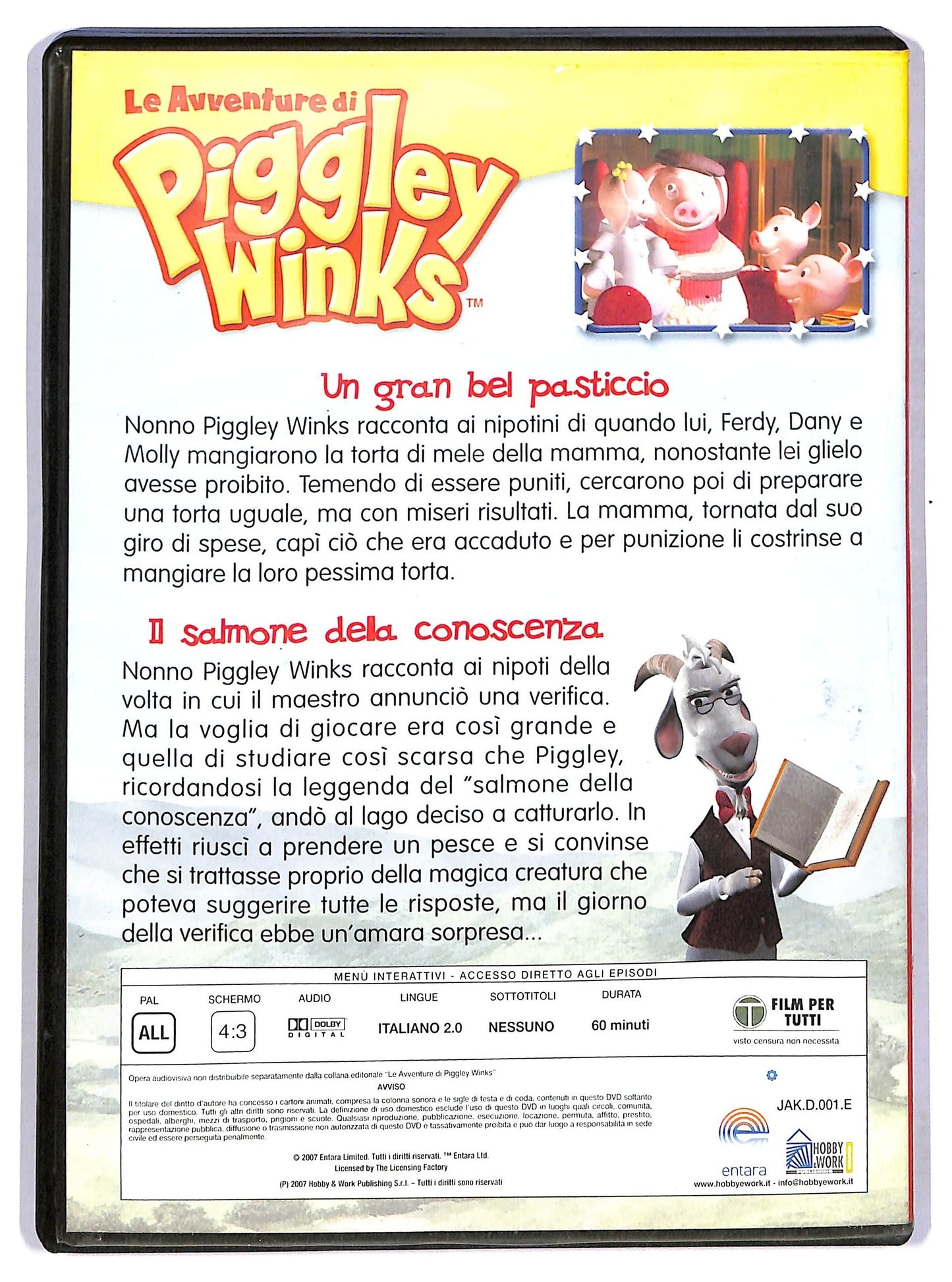 EBOND Le avventure di Piggley Winks vol.1 EDITORIALE DVD D767539