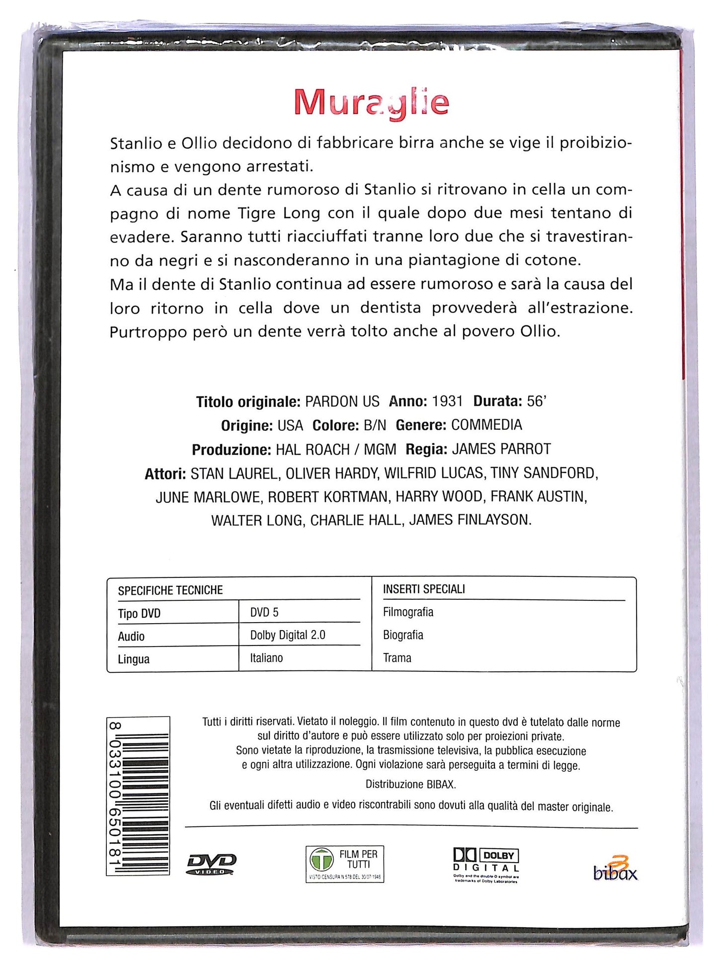 EBOND muraglie DVD D767611
