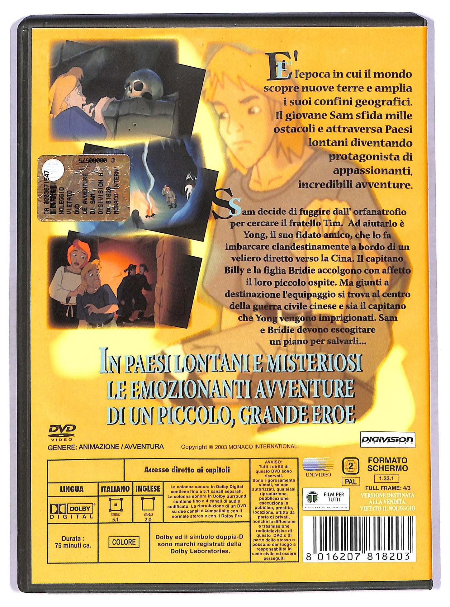 EBOND Le Avventure Di Sam DVD D767613