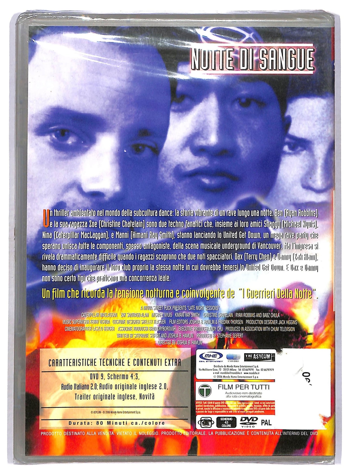 EBOND notte di sangue DVD EDITORIALE D767714