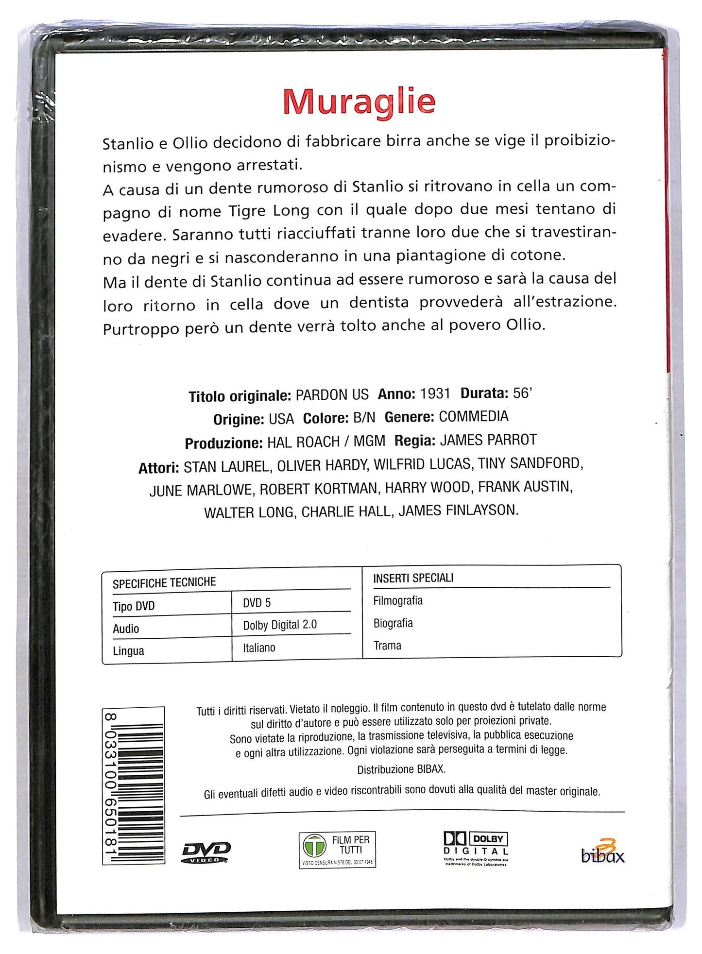 EBOND muraglie DVD D767715