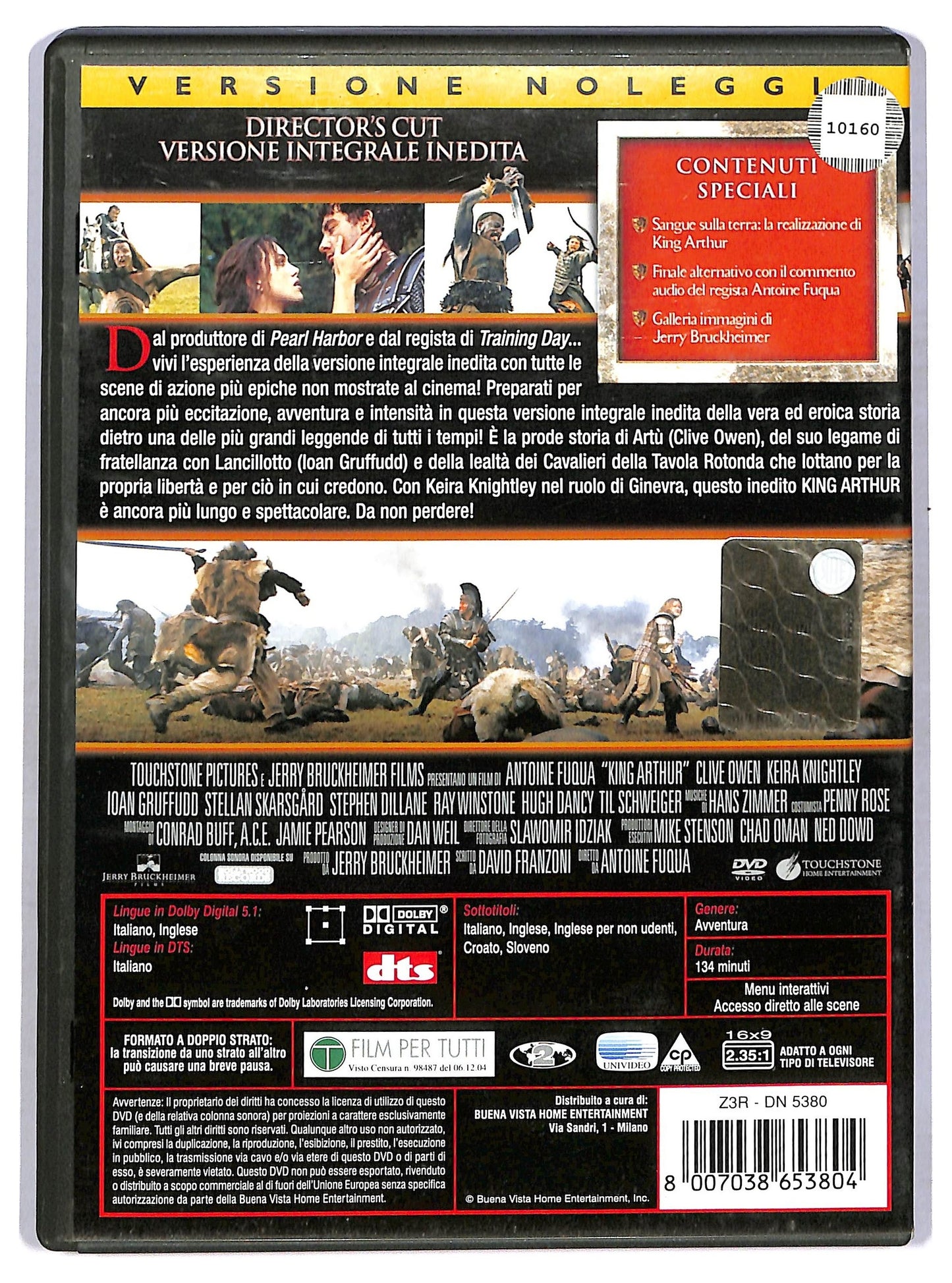 EBOND King Arthur - Director's cut NOLEGGIO DVD D767953