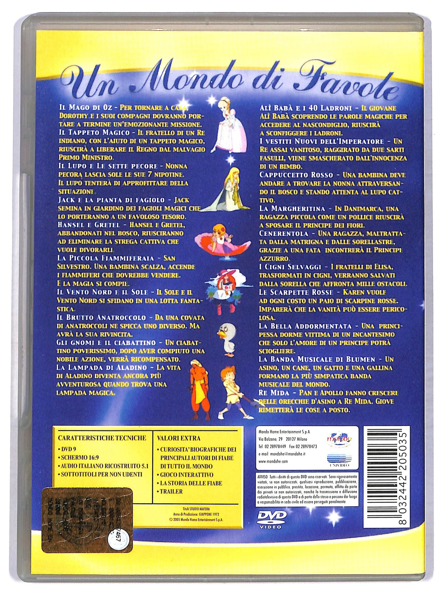 EBOND Un mondo di favole 20 Favole d' Autore DVD D767957