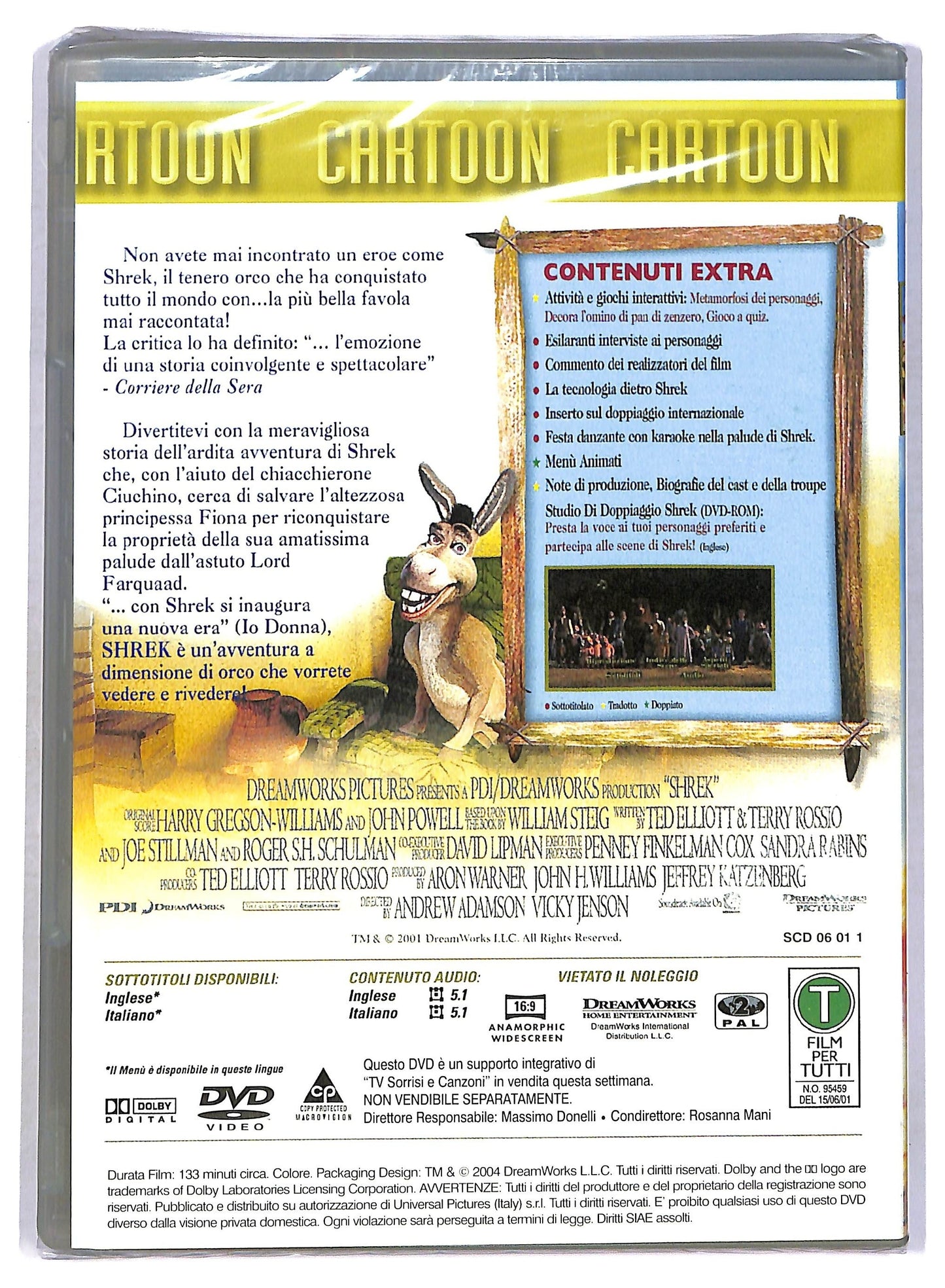 EBOND Shrek EDITORIALE DVD D767958