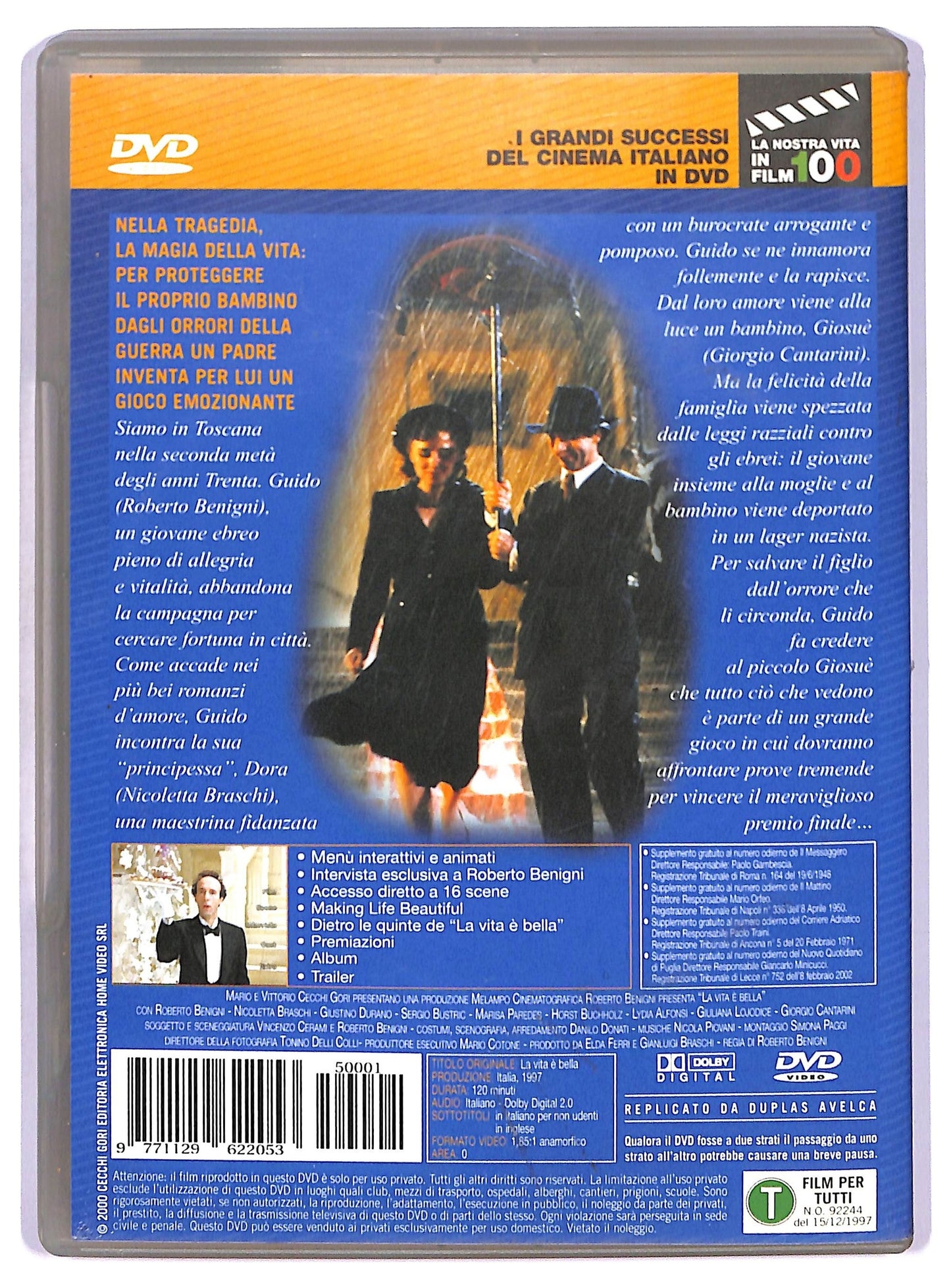EBOND La Vita e Bella EDITORIALE DVD D768017
