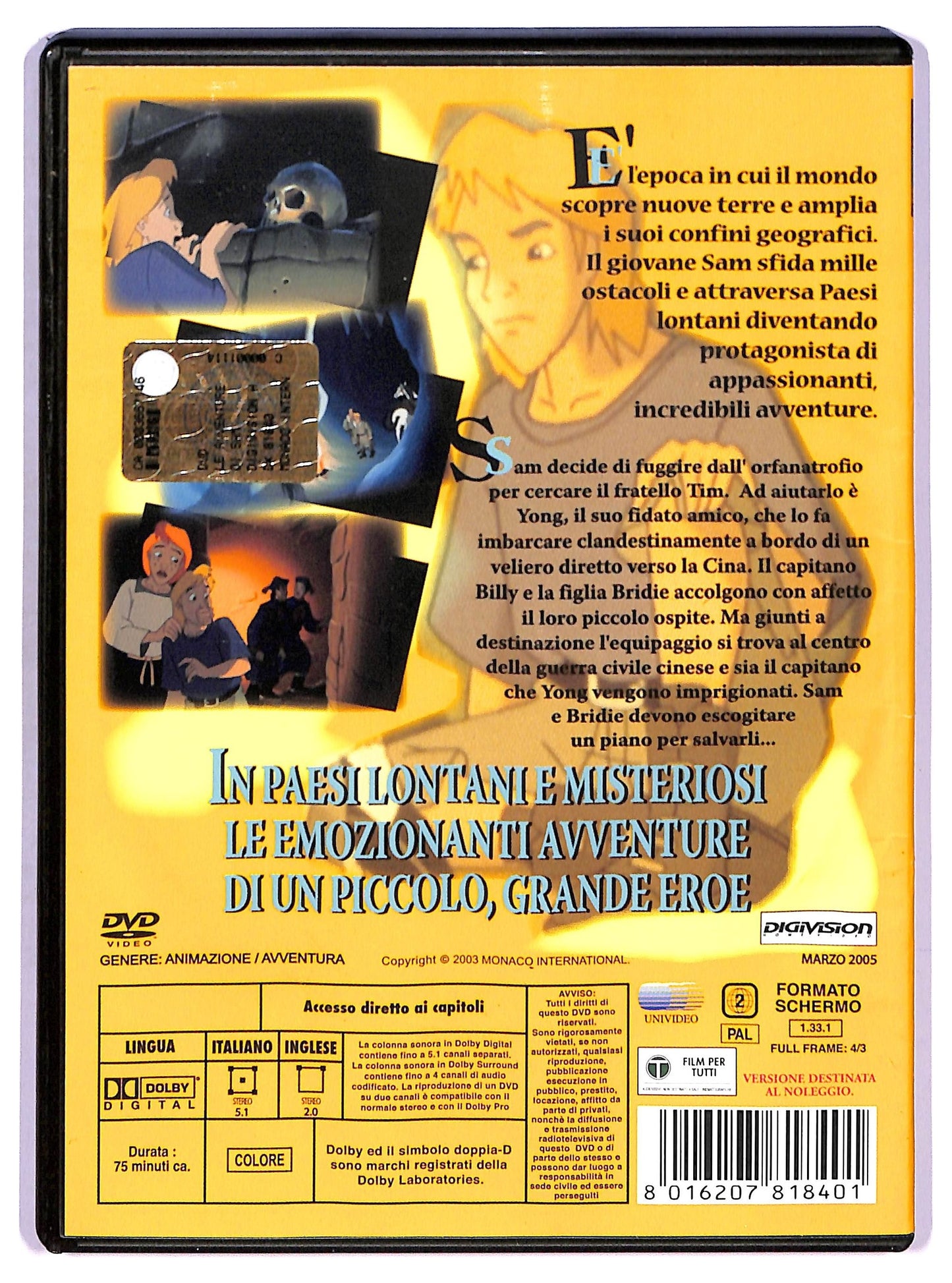 EBOND Le Avventure Di Sam DVD D768045