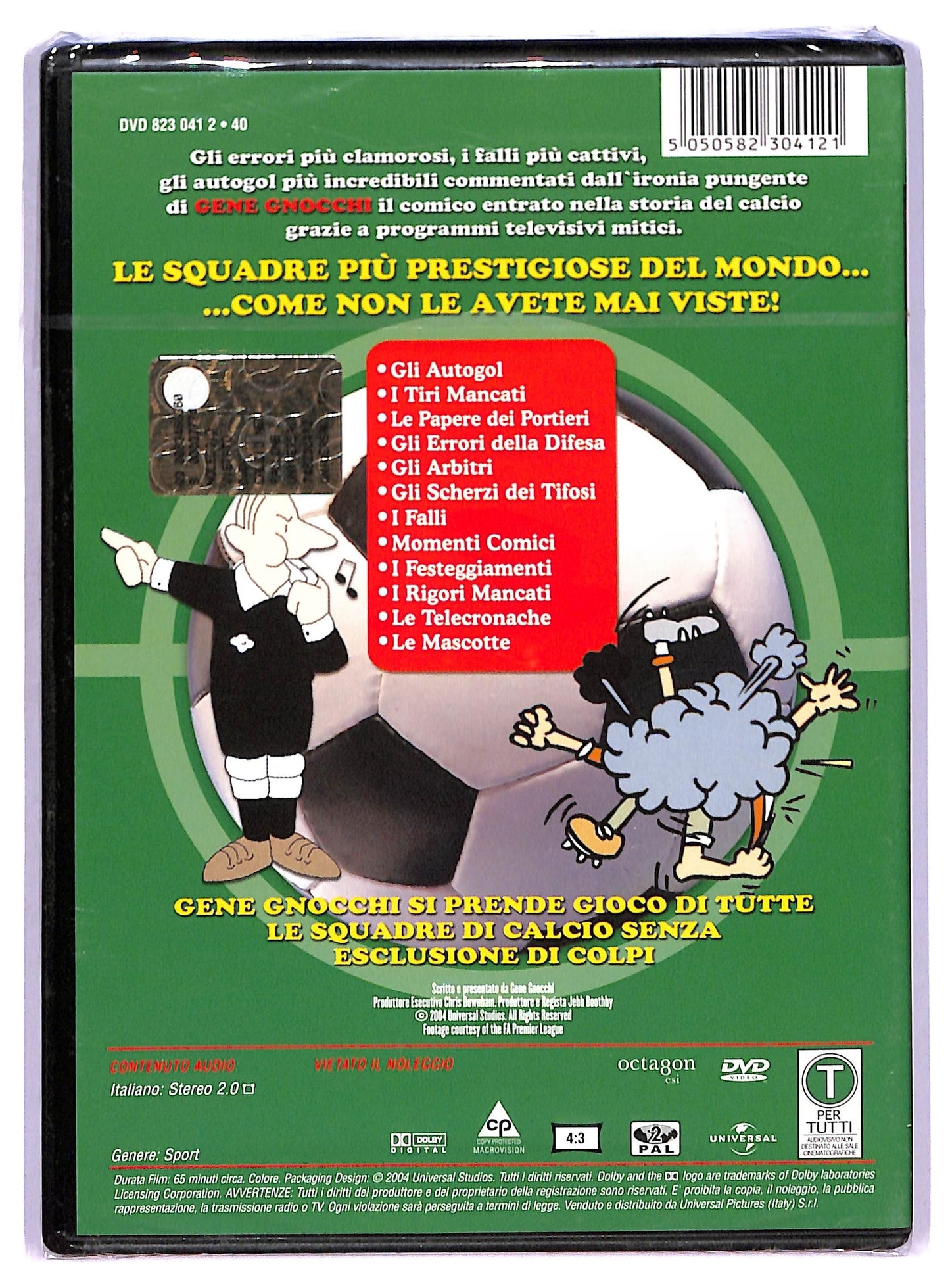 EBOND il calcio nel pallone DVD D768128