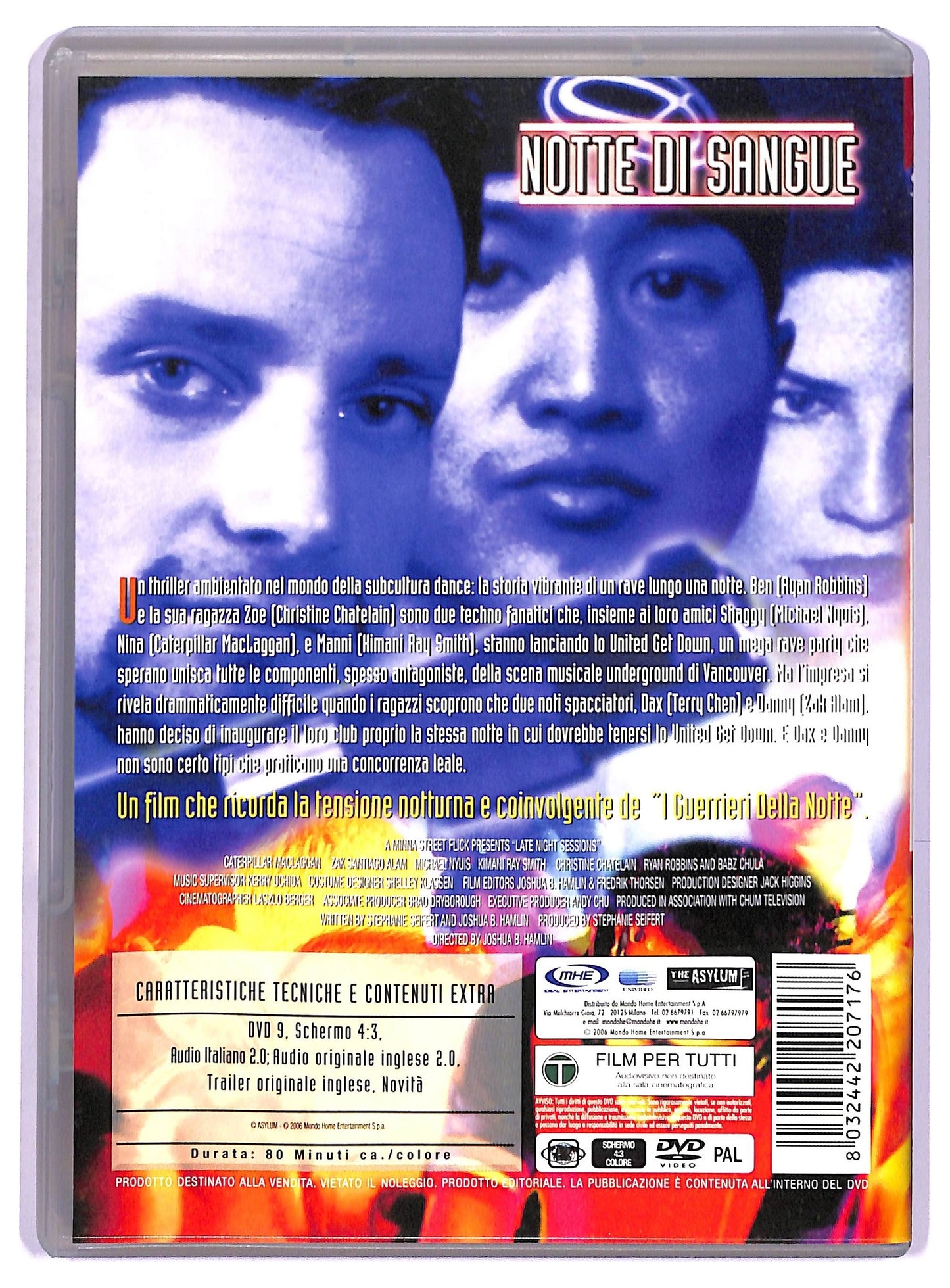 EBOND notte di sangue DVD EDITORIALE D768146