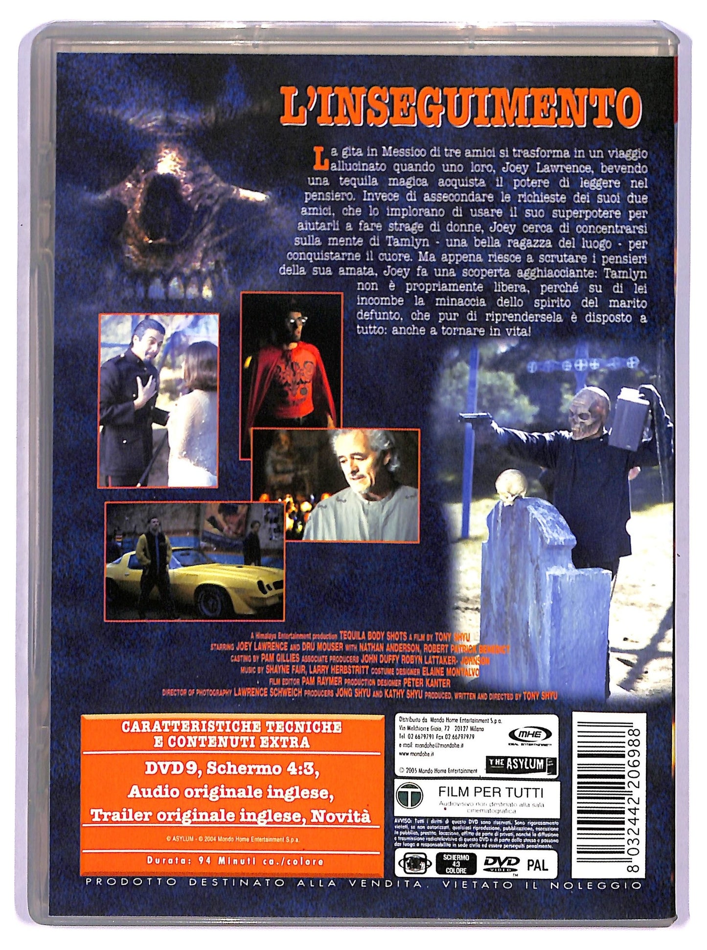 EBOND L'inseguimento DVD EDITORIALE D768148