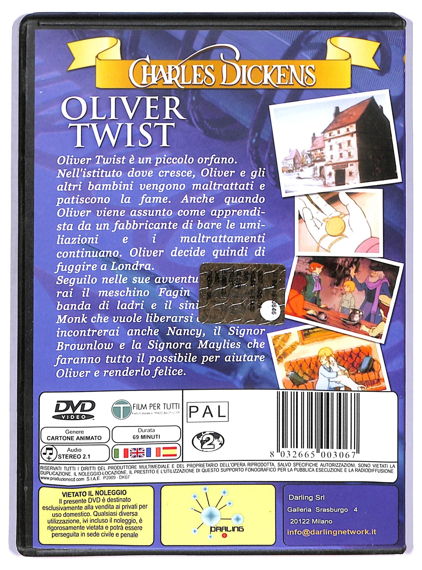 EBOND Oliver twist DVD D768324