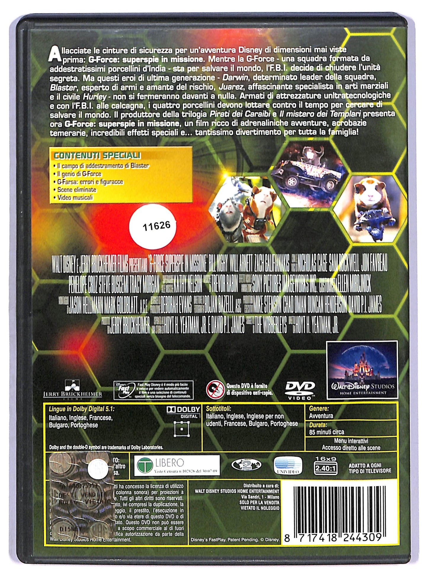 EBOND G-Force - Superspie in missione DVD D768423