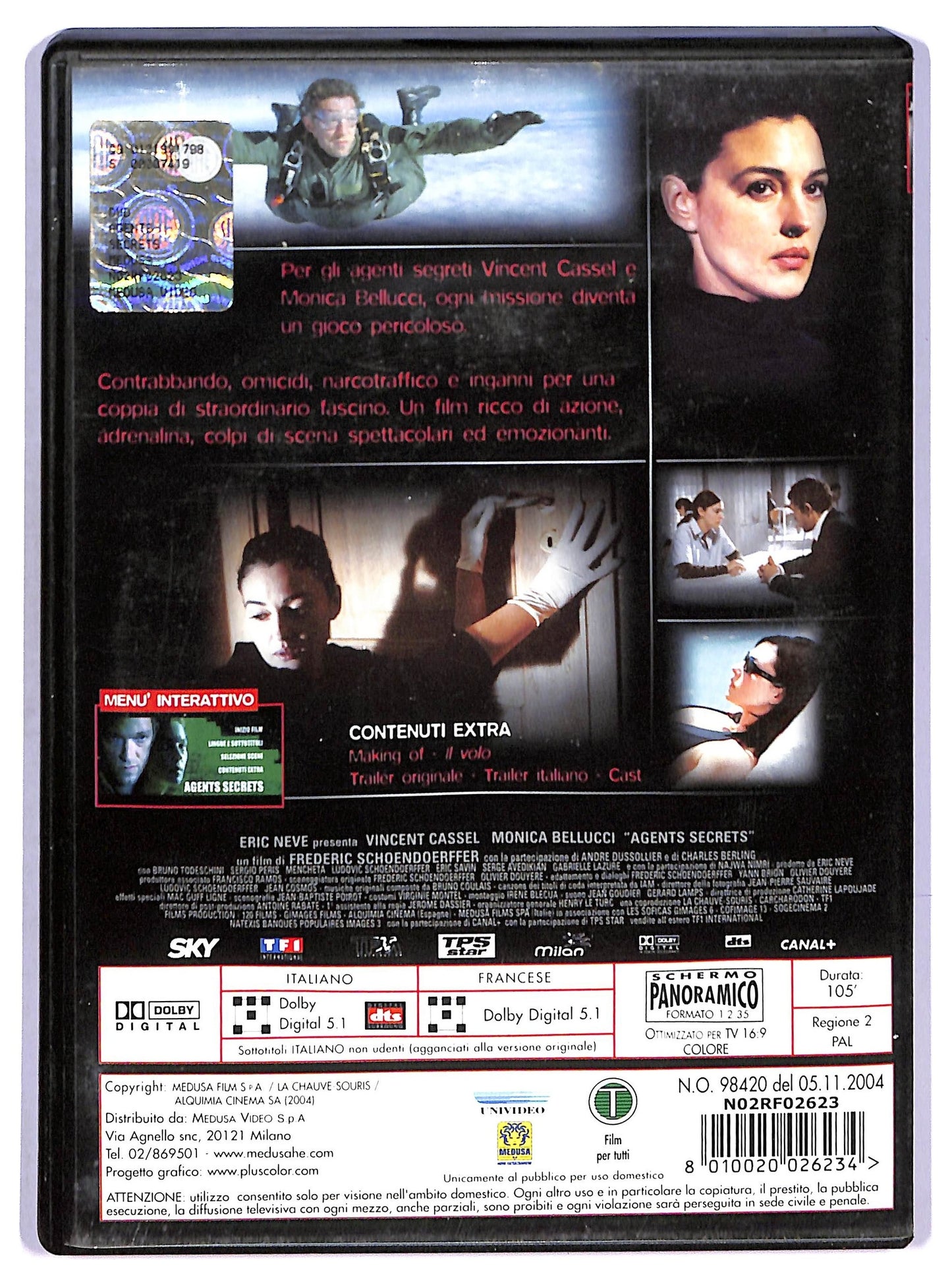 EBOND Agents Secrets NOLEGGIO DVD D768425