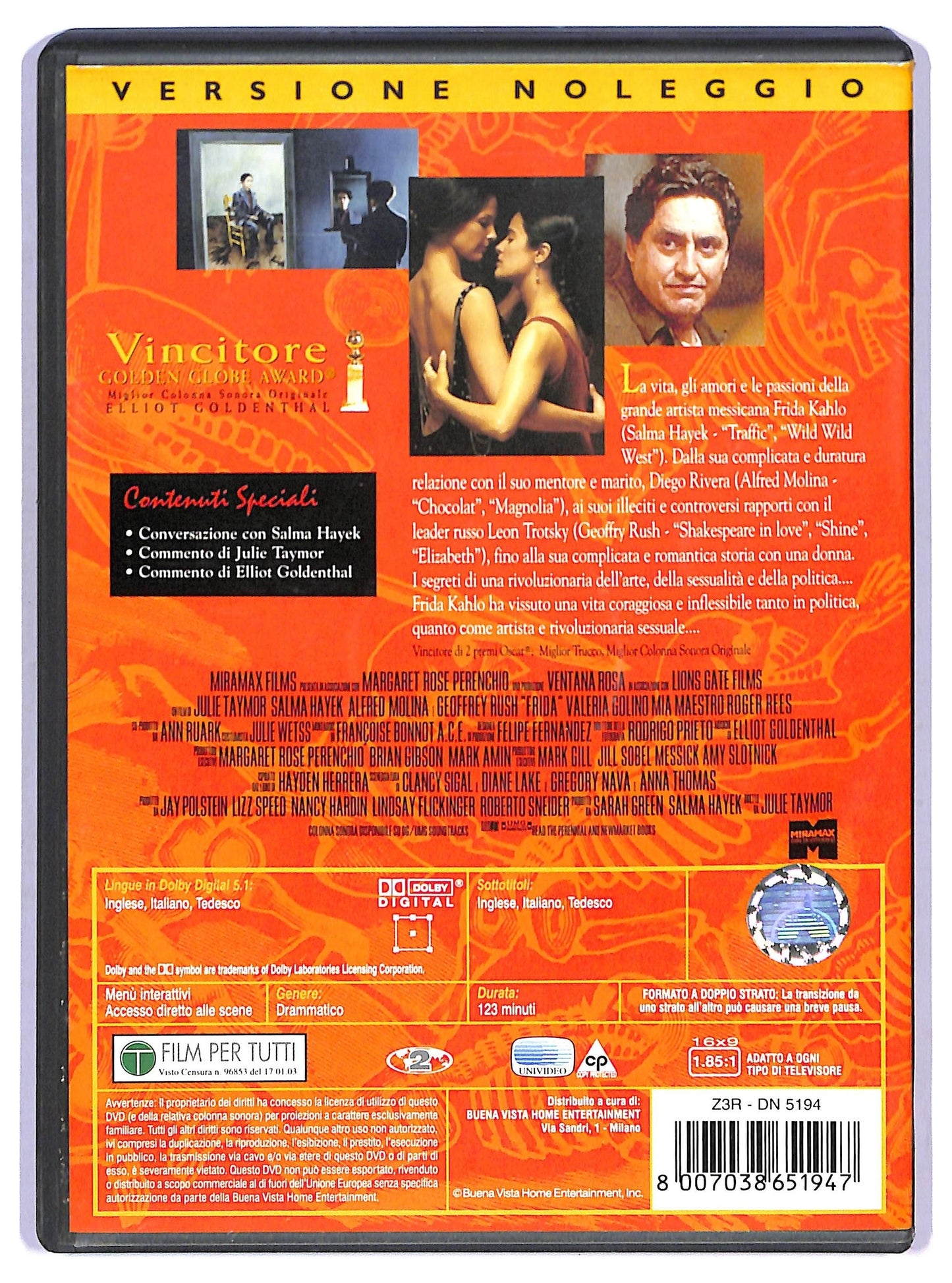EBOND Frida NOLEGGIO DVD D768501