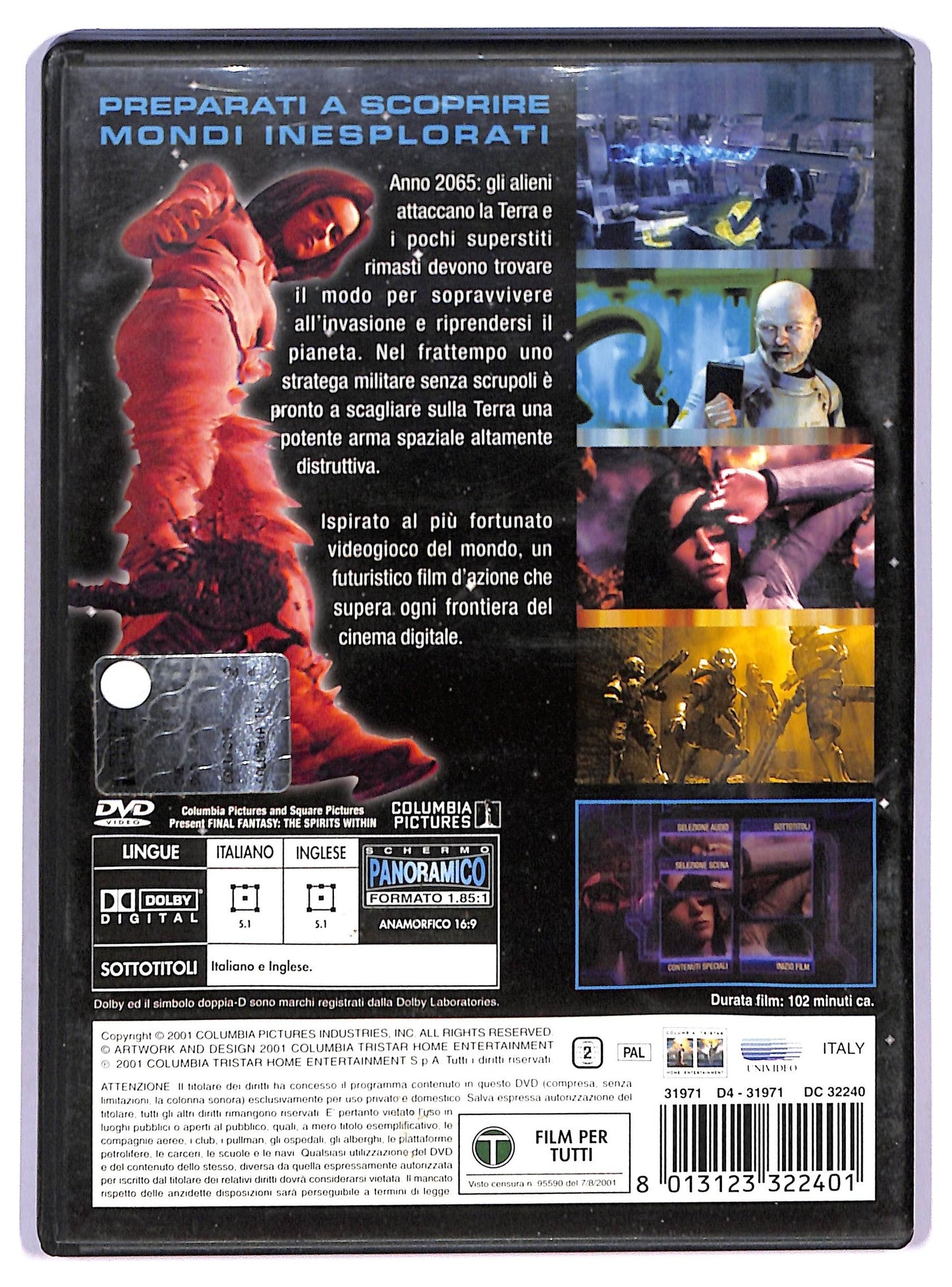 EBOND Final Fantasy NOLEGGIO DVD D768538