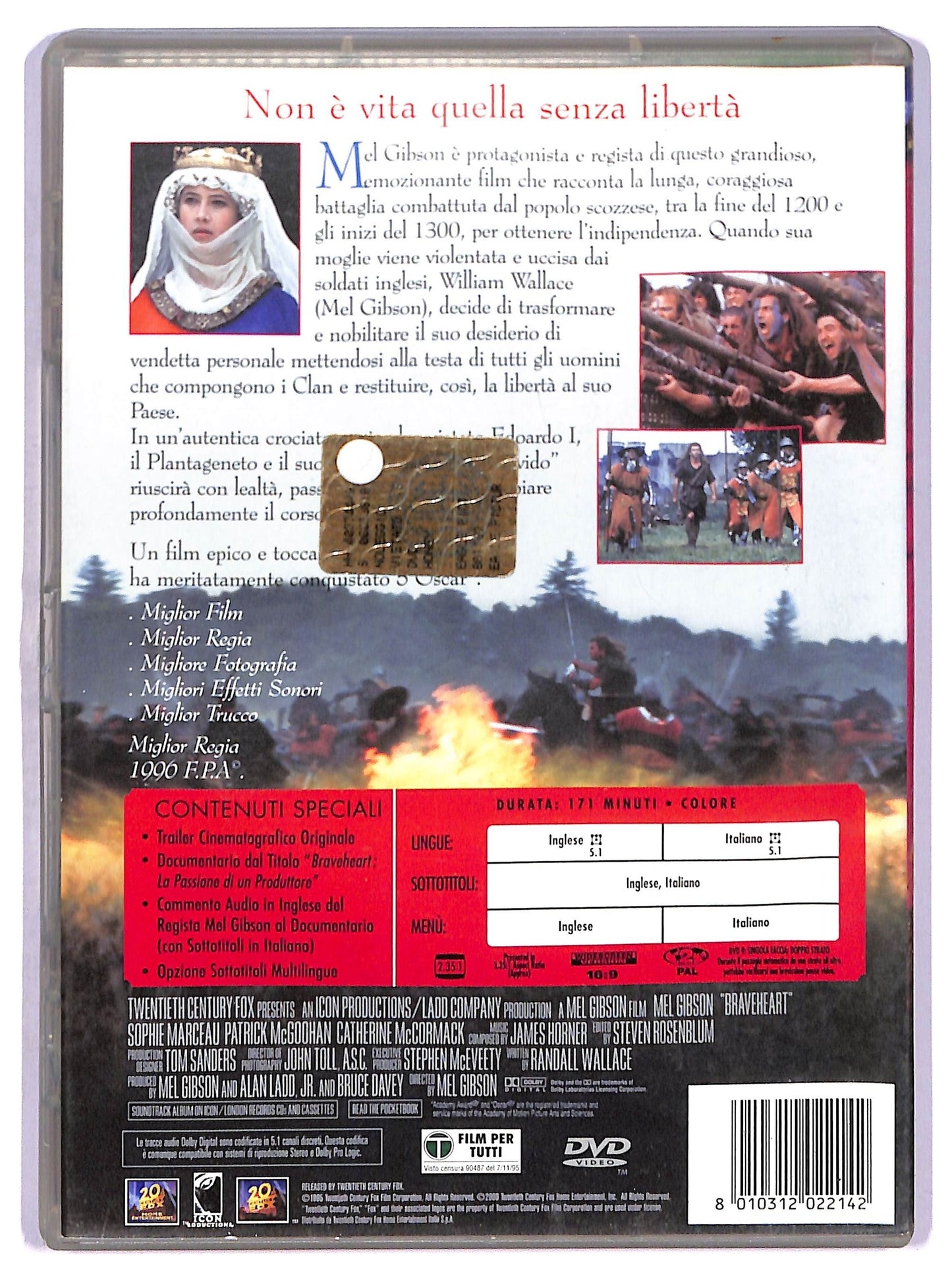 EBOND braveheart - 2 DVD DVD D768544
