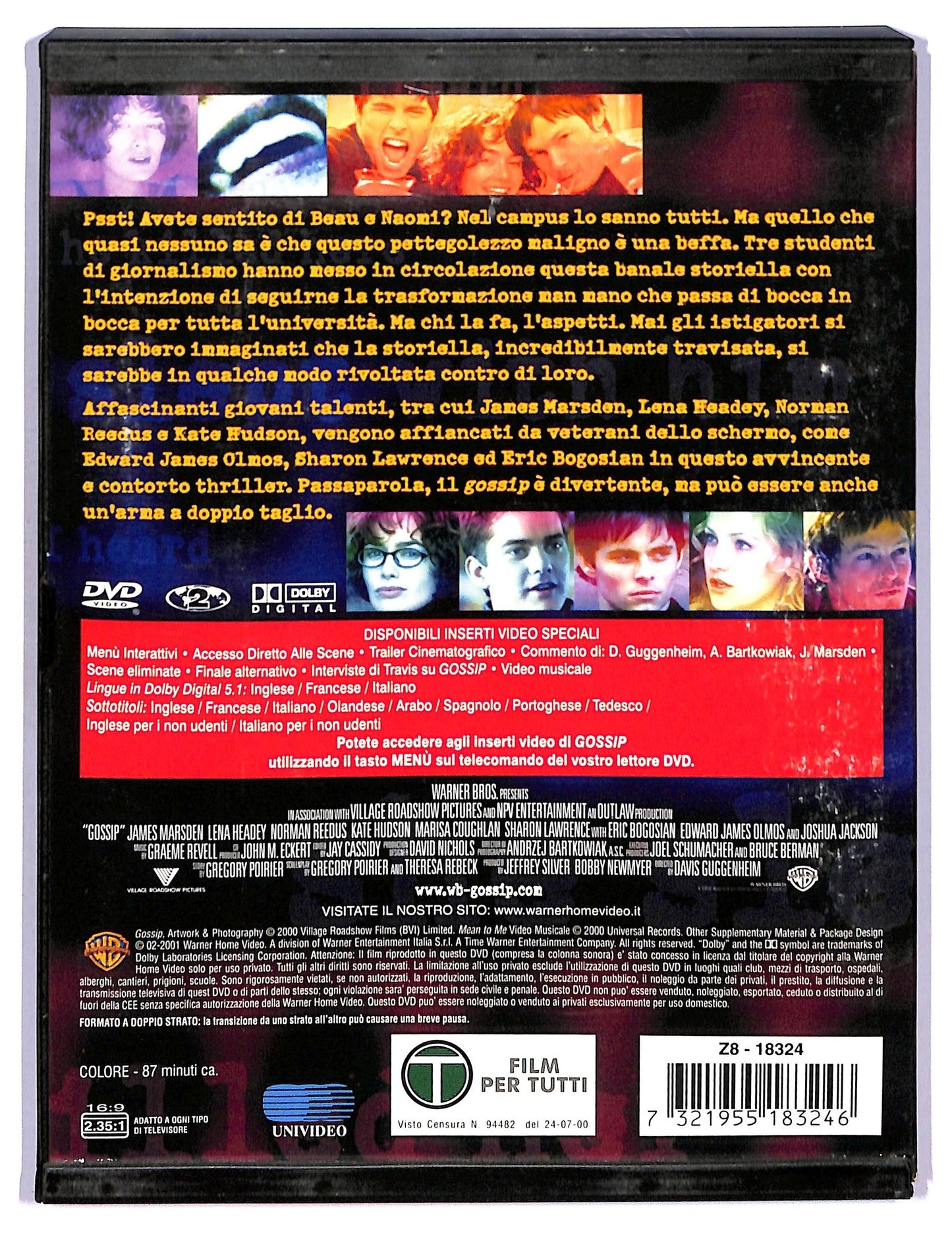 EBOND Gossip SNAPPER DVD D768565