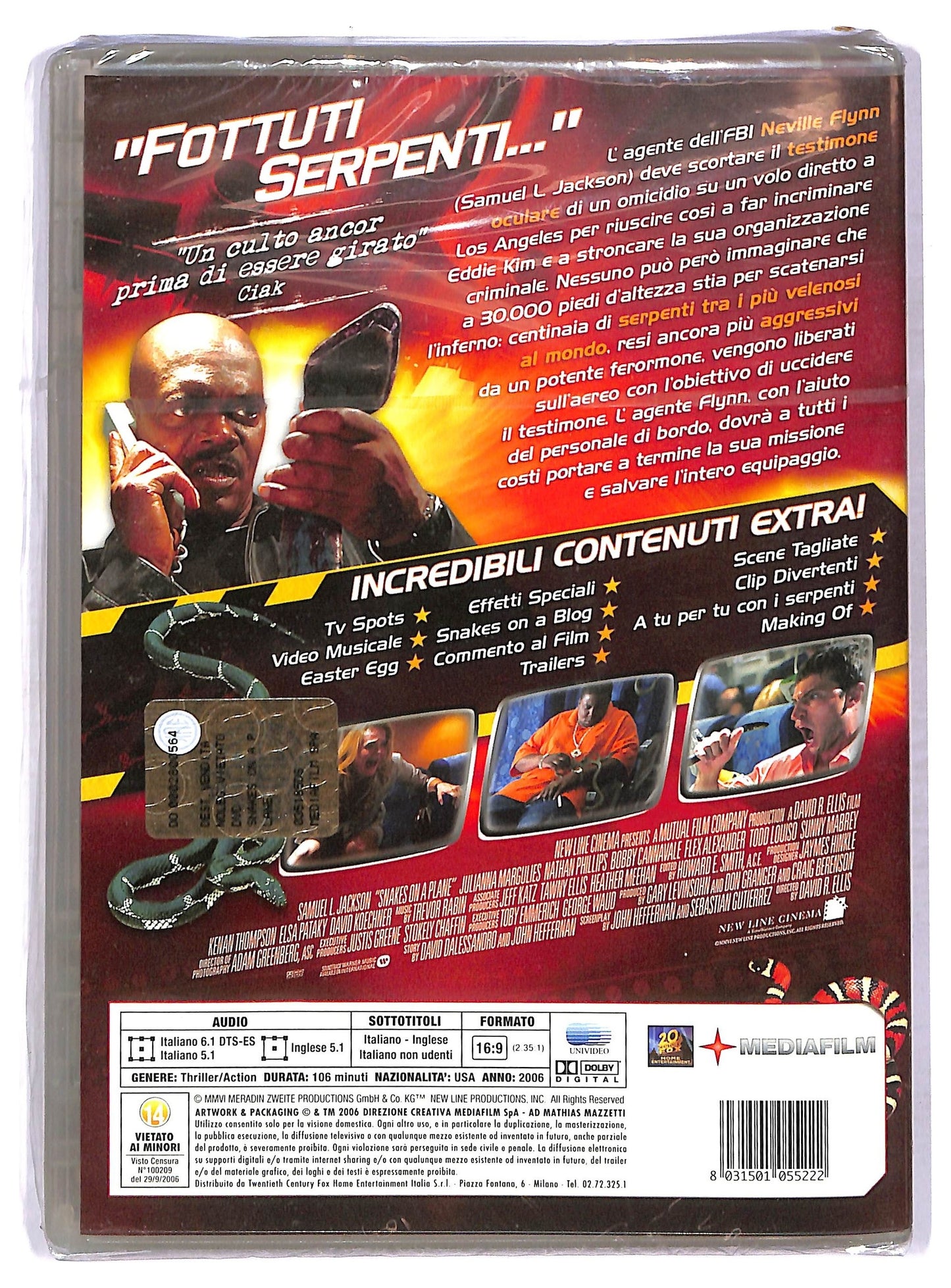 EBOND Snakes of a Plane EDIZIONE SPECIALE DVD D768610