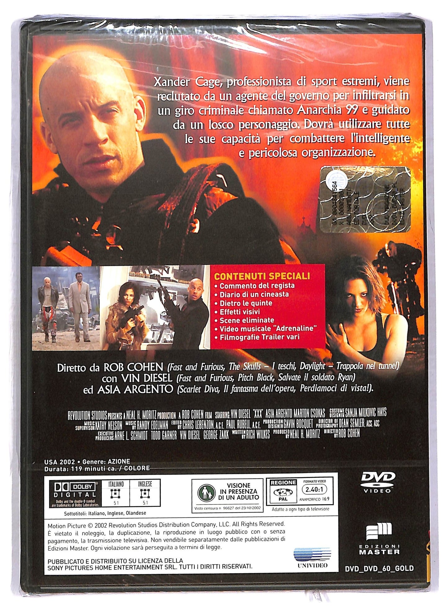 EBOND xXx EDITORIALE DVD D768619