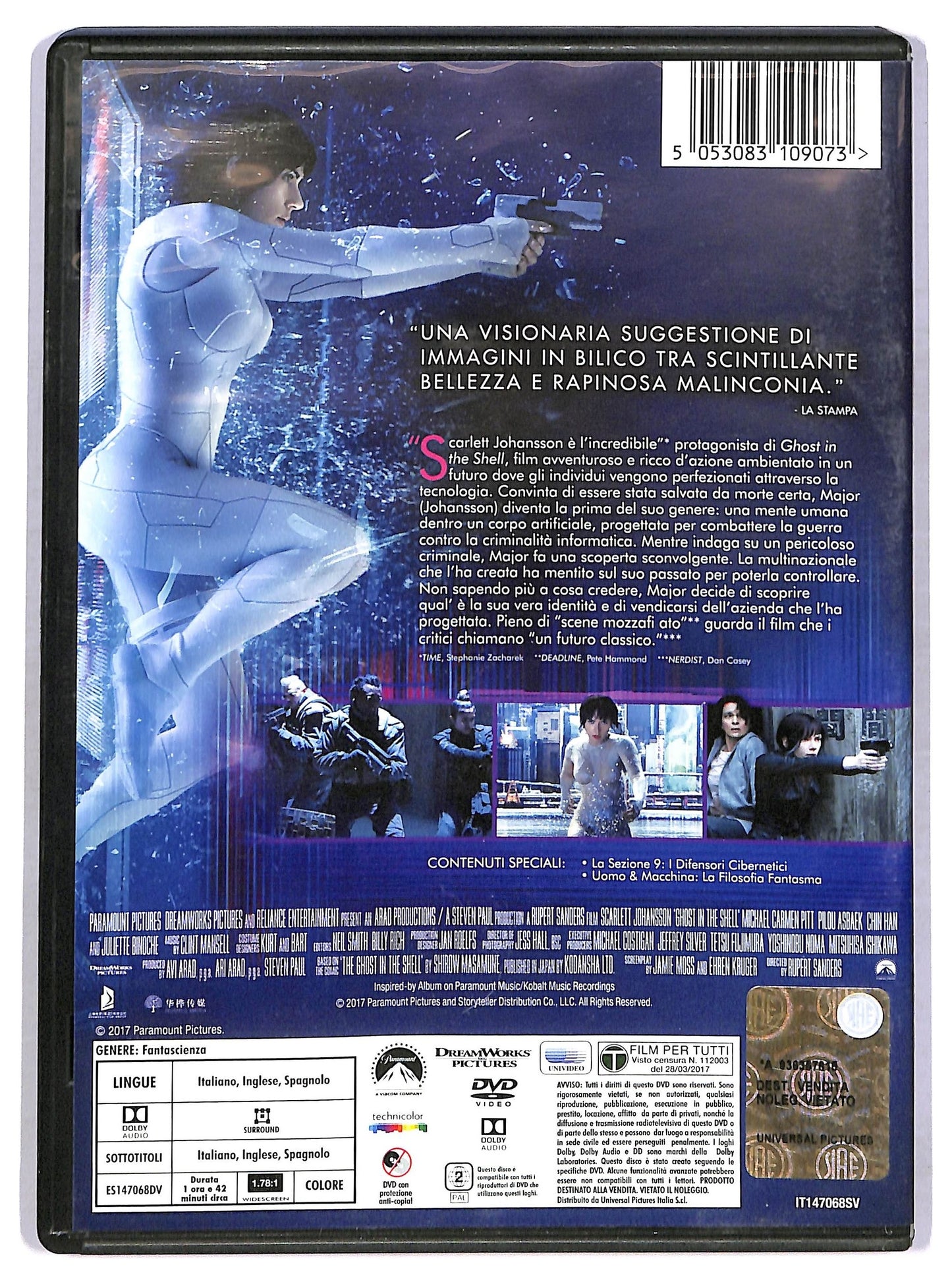 EBOND Ghost In The Shell DVD D768703