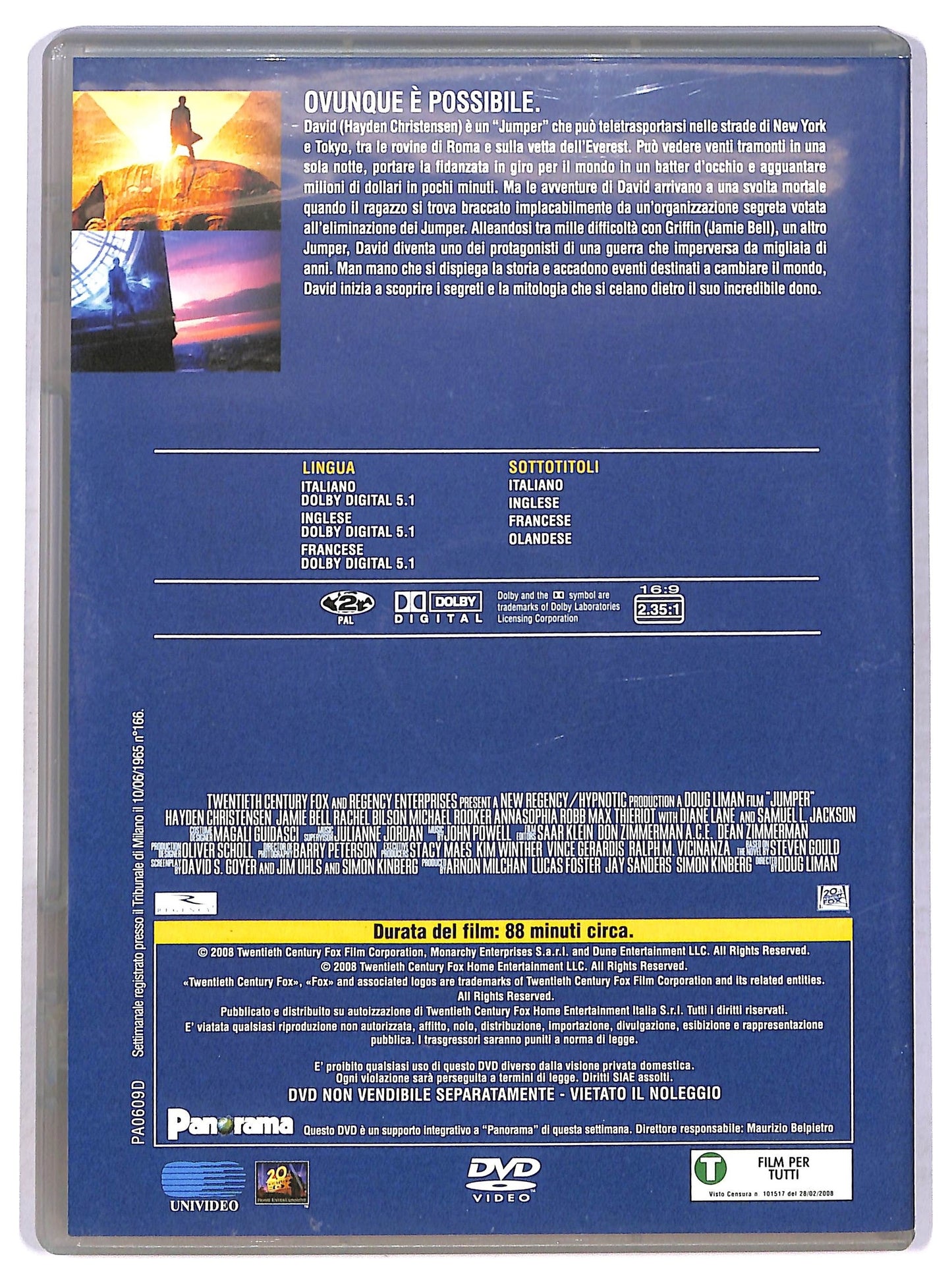 EBOND Jumper - Senza Confini DVD Editoriale D768721