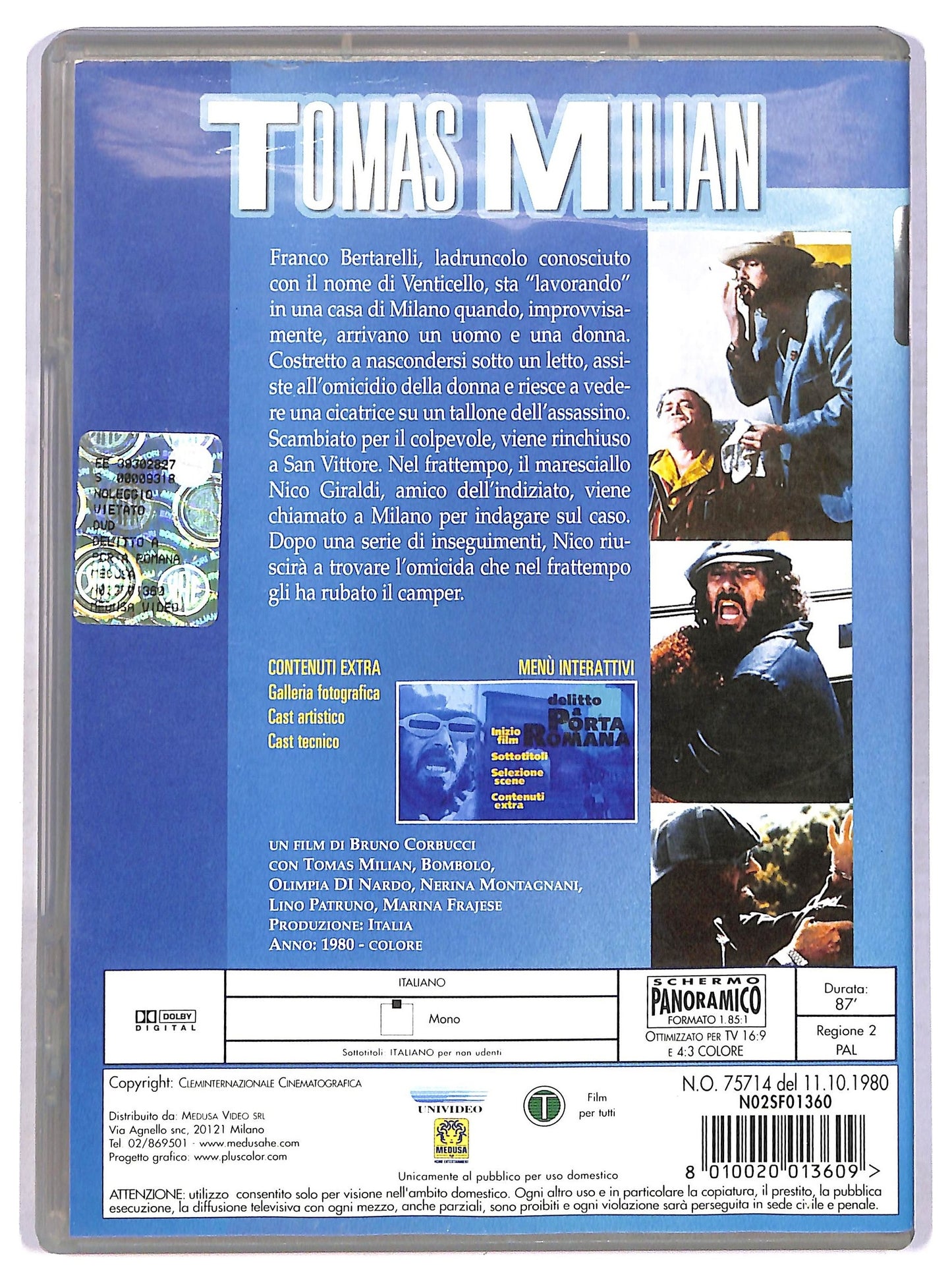 EBOND delitto a porta romana DVD D768738
