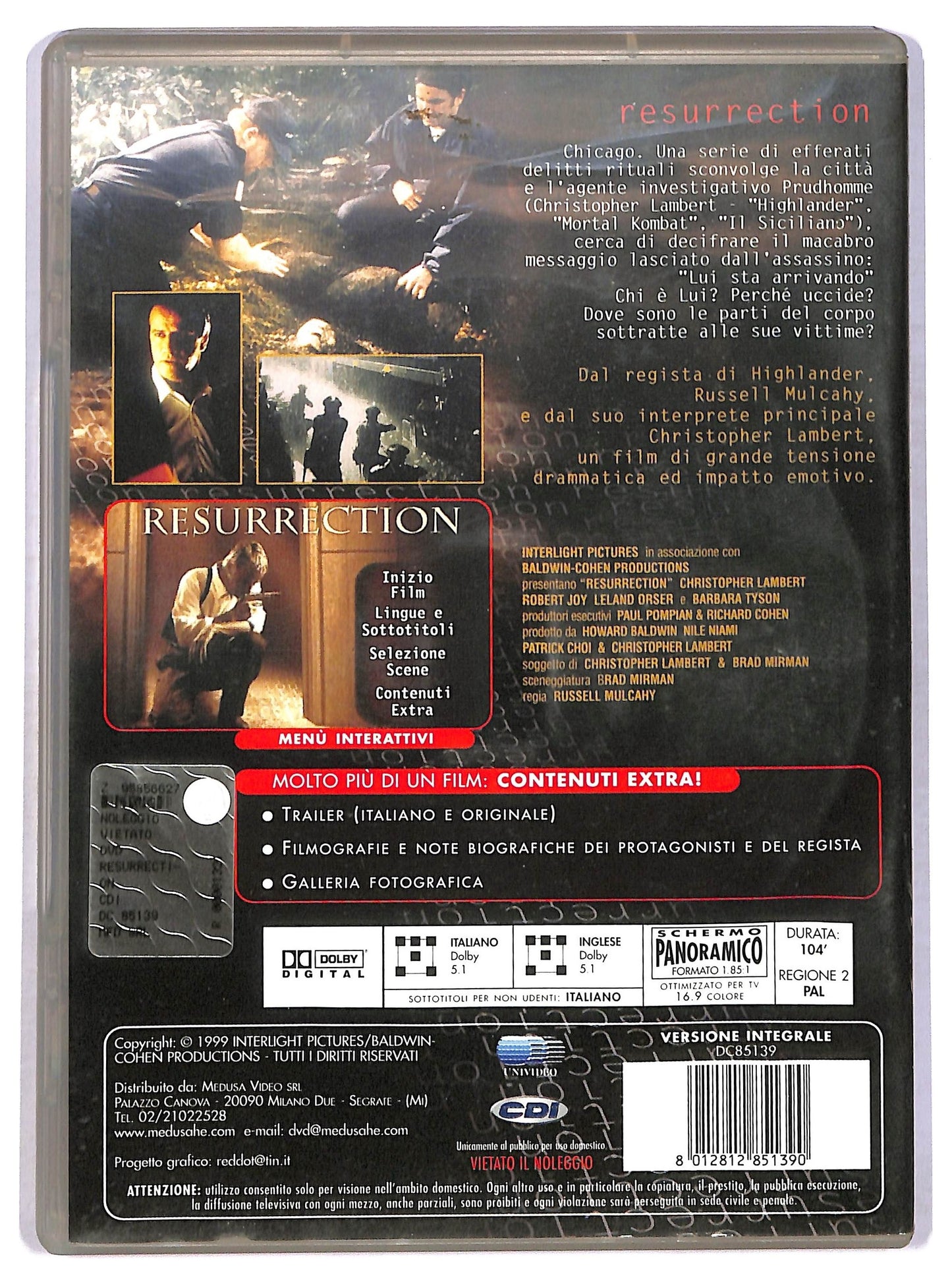 EBOND resurrection DVD D768739