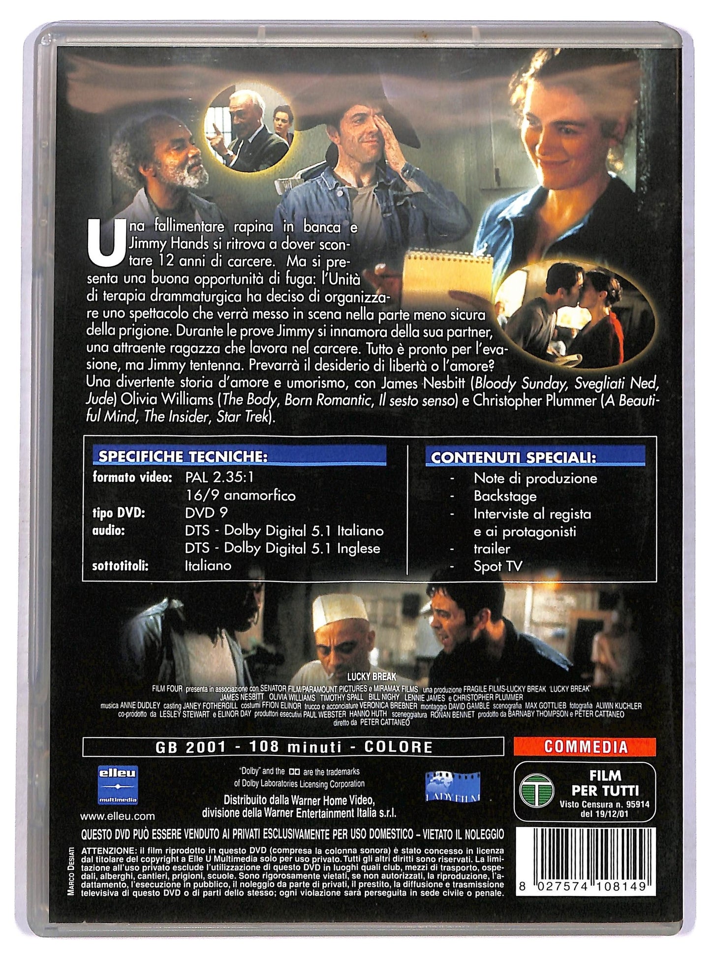 EBOND Lucky Break DVD D768838