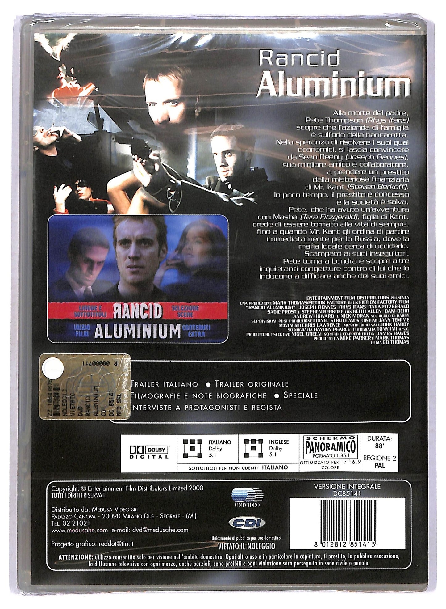 EBOND Rancid Aluminium DVD D768845