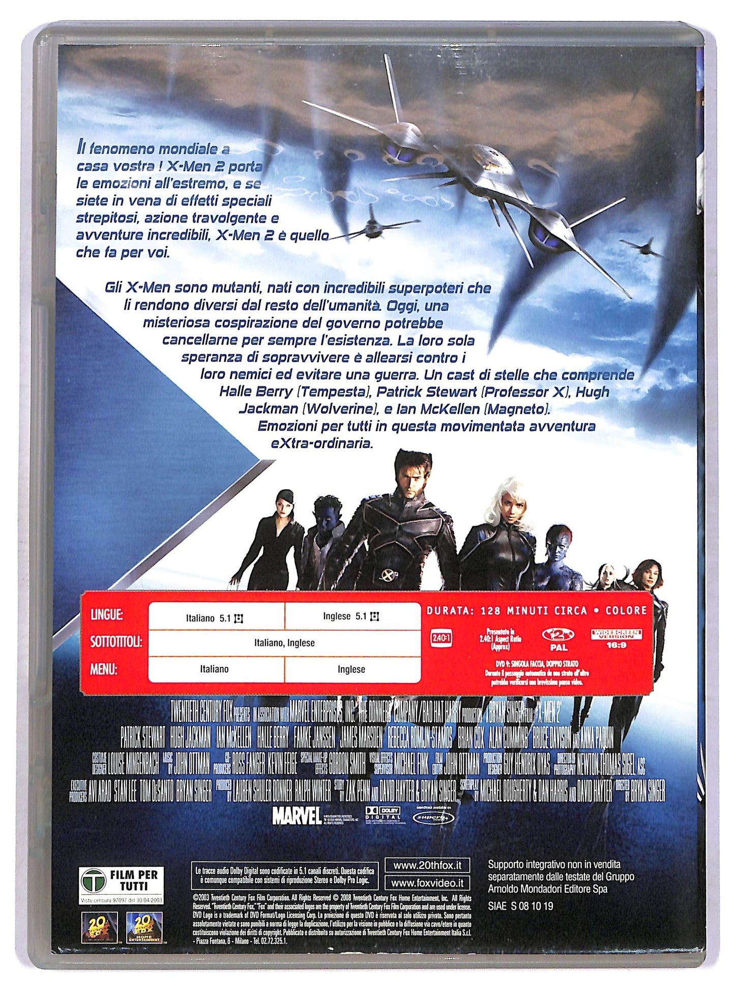 EBOND X - Men 2 EDITORIALE DVD D768863