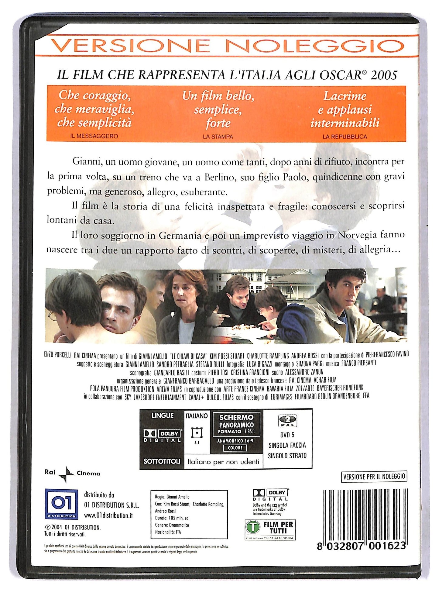 EBOND Le chiavi di casa NOLEGGIO DVD D768963
