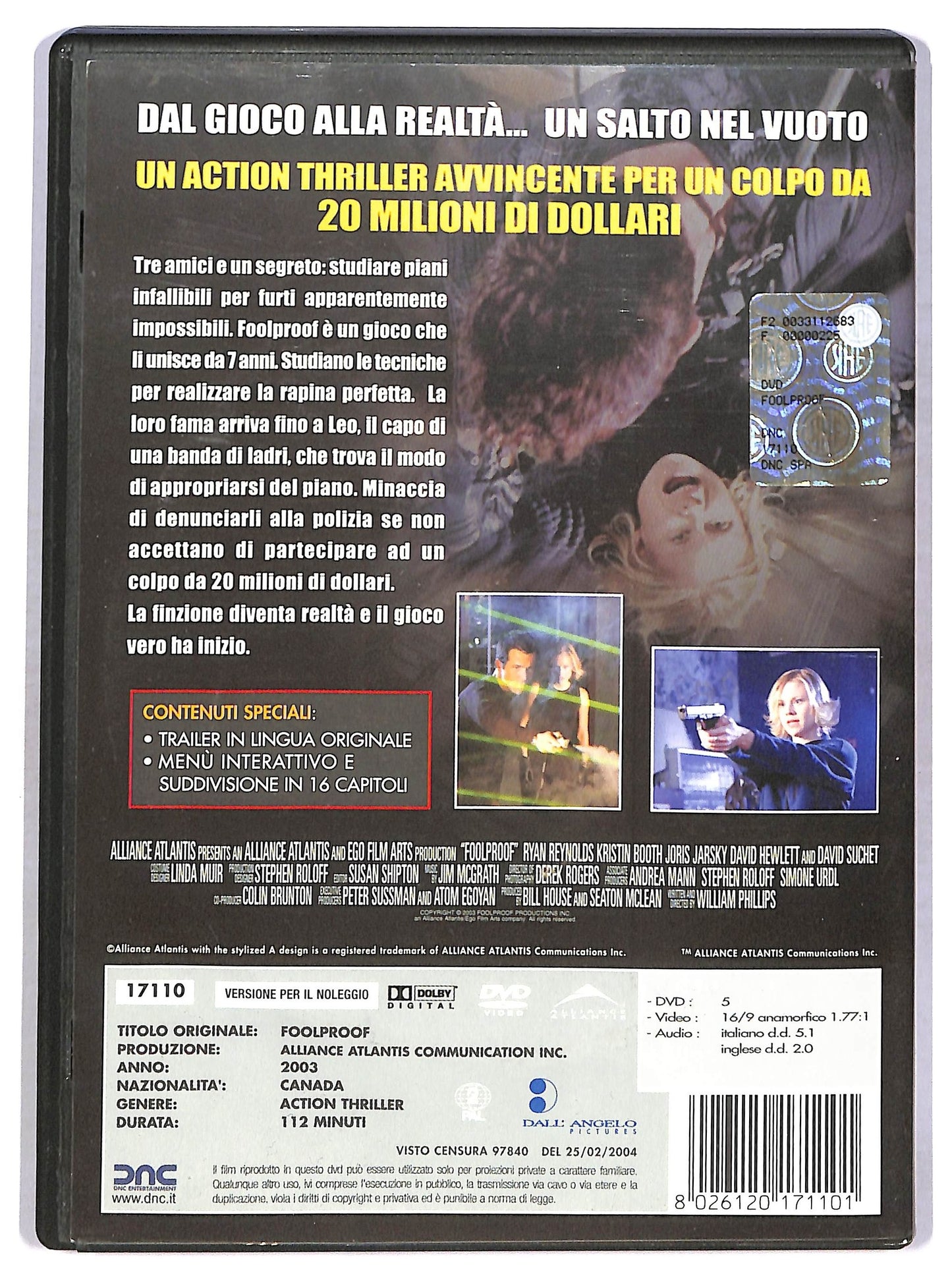 EBOND Foolproof NOLEGGIO DVD D768964