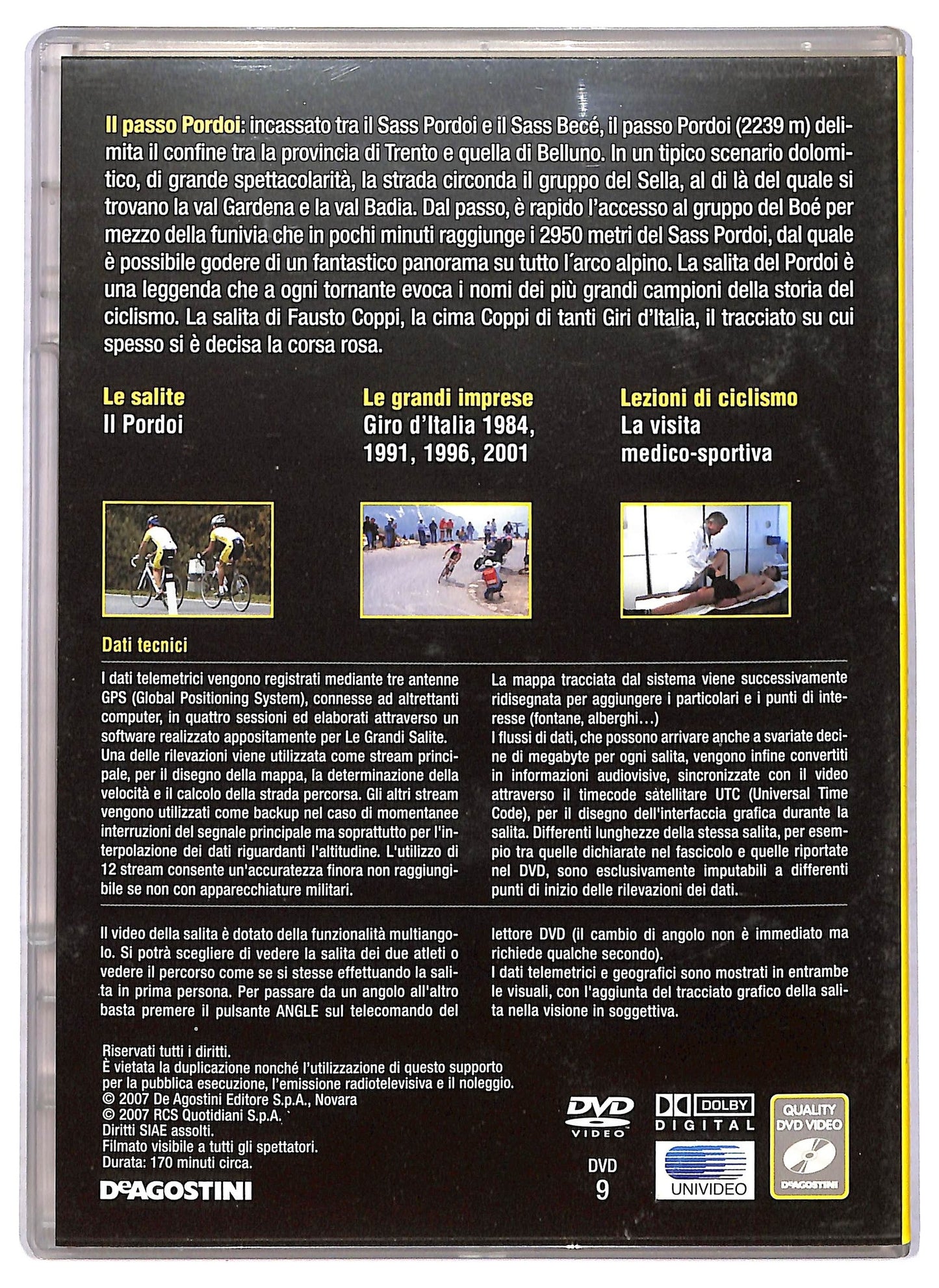 EBOND Le Grandi Salite Del Ciclismo Vol.7: Pordoi DVD Editoriale D769028