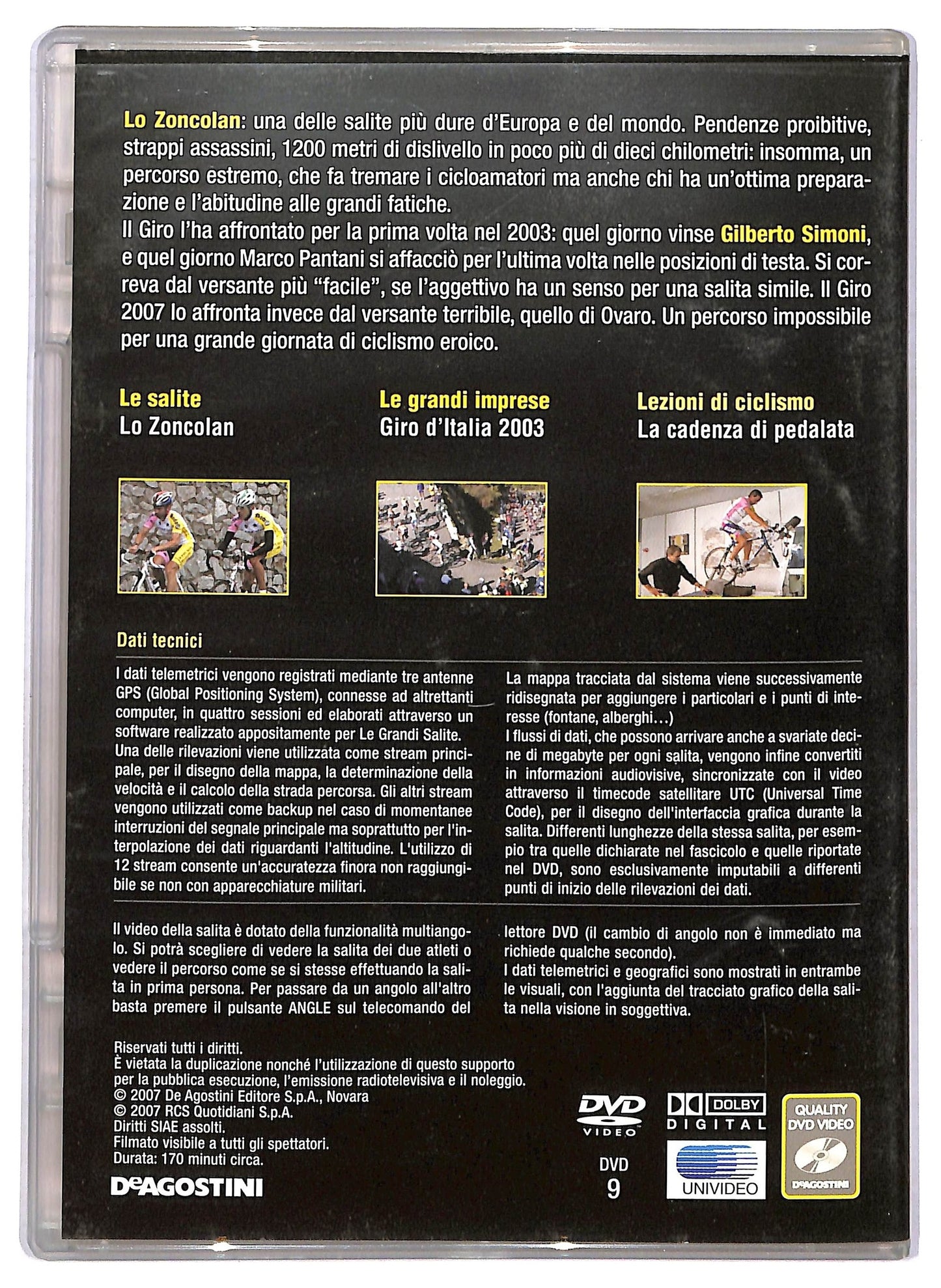 EBOND Le Grandi Salite Del Ciclismo Vol.2: Zoncolan DVD D769032