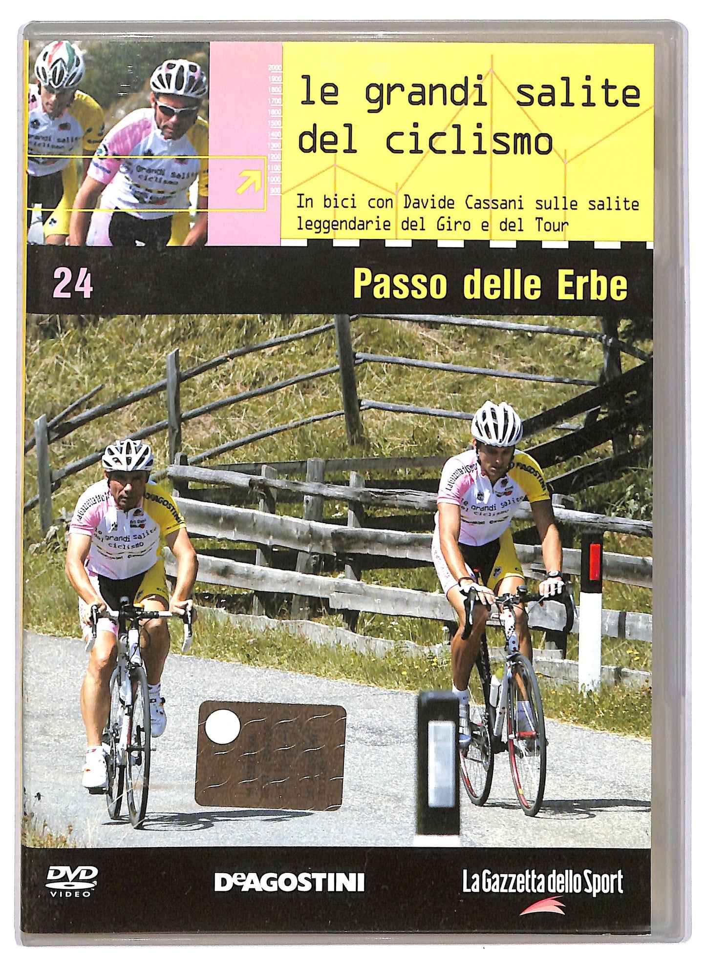 EBOND Le Grandi Salite Del Ciclismo Vol 24 - Passo delle Erbe EDITORIALE SLIM DVD D769038