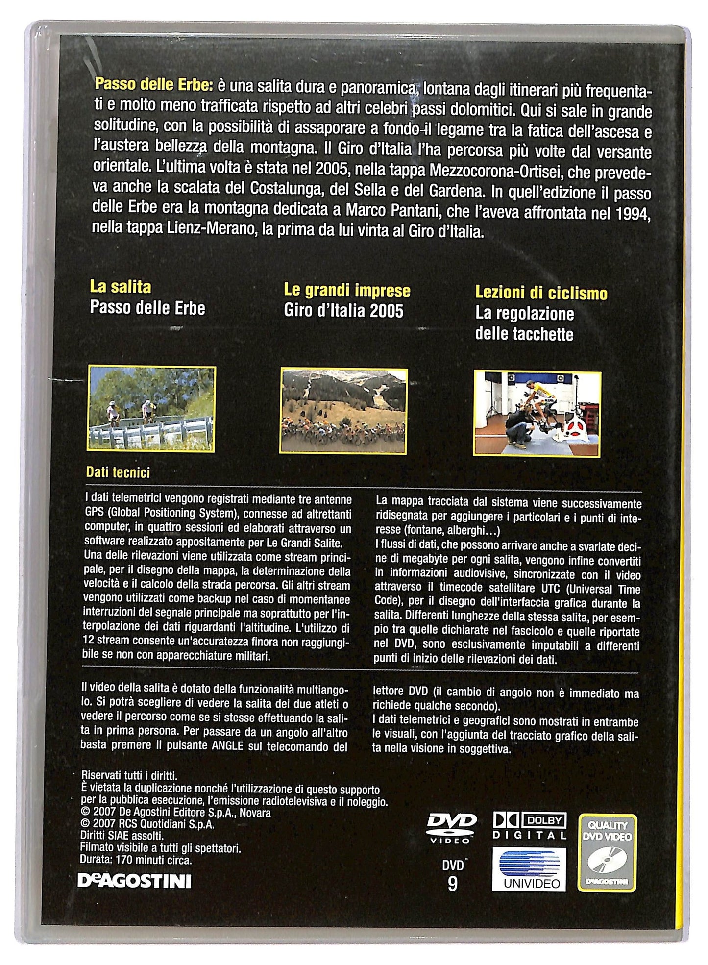 EBOND Le Grandi Salite Del Ciclismo Vol 24 - Passo delle Erbe EDITORIALE SLIM DVD D769038