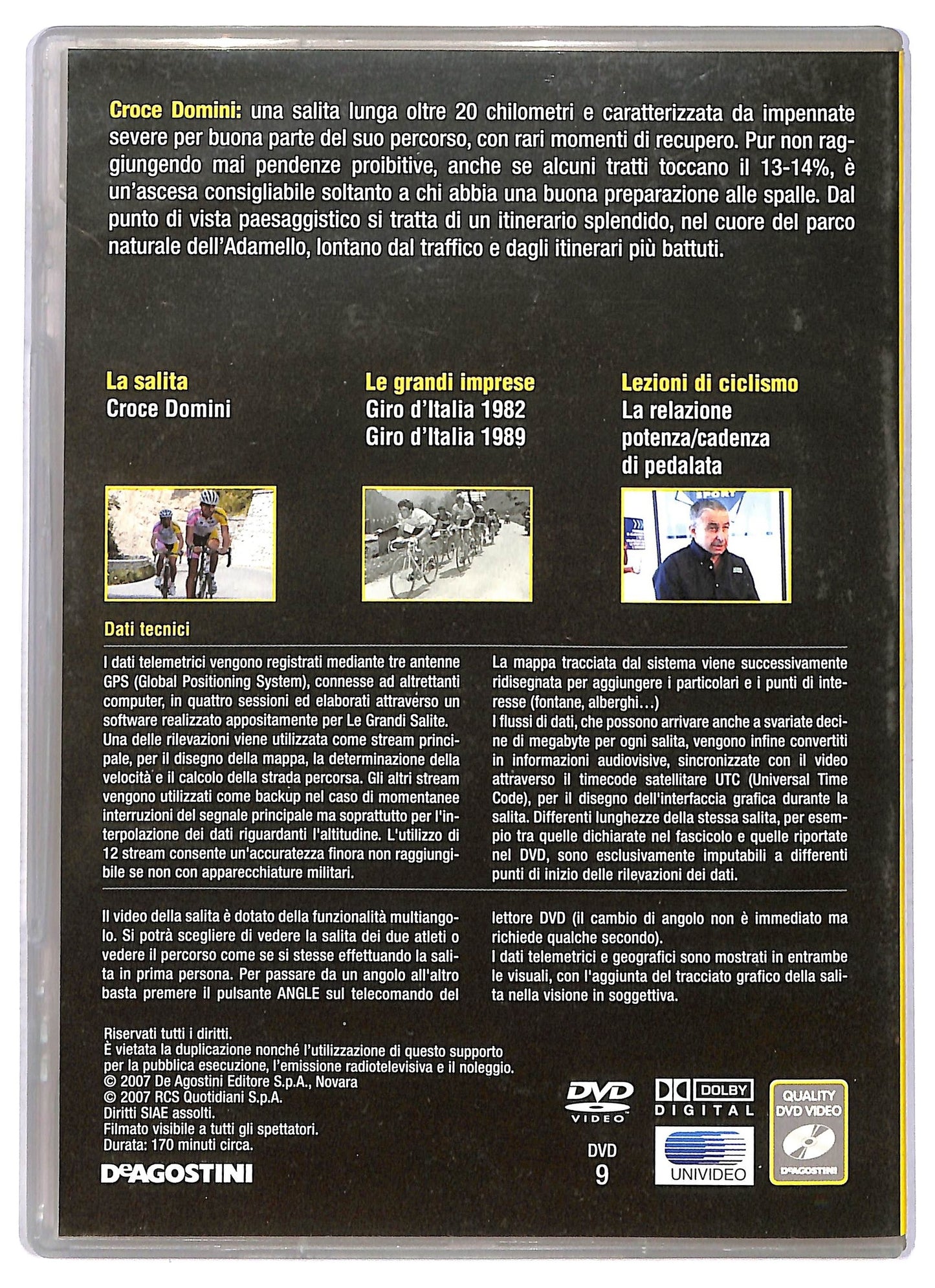 EBOND Le Grandi Salite Del Ciclismo vol 23 - Croce Domini EDITORIALE SLIM DVD D769039