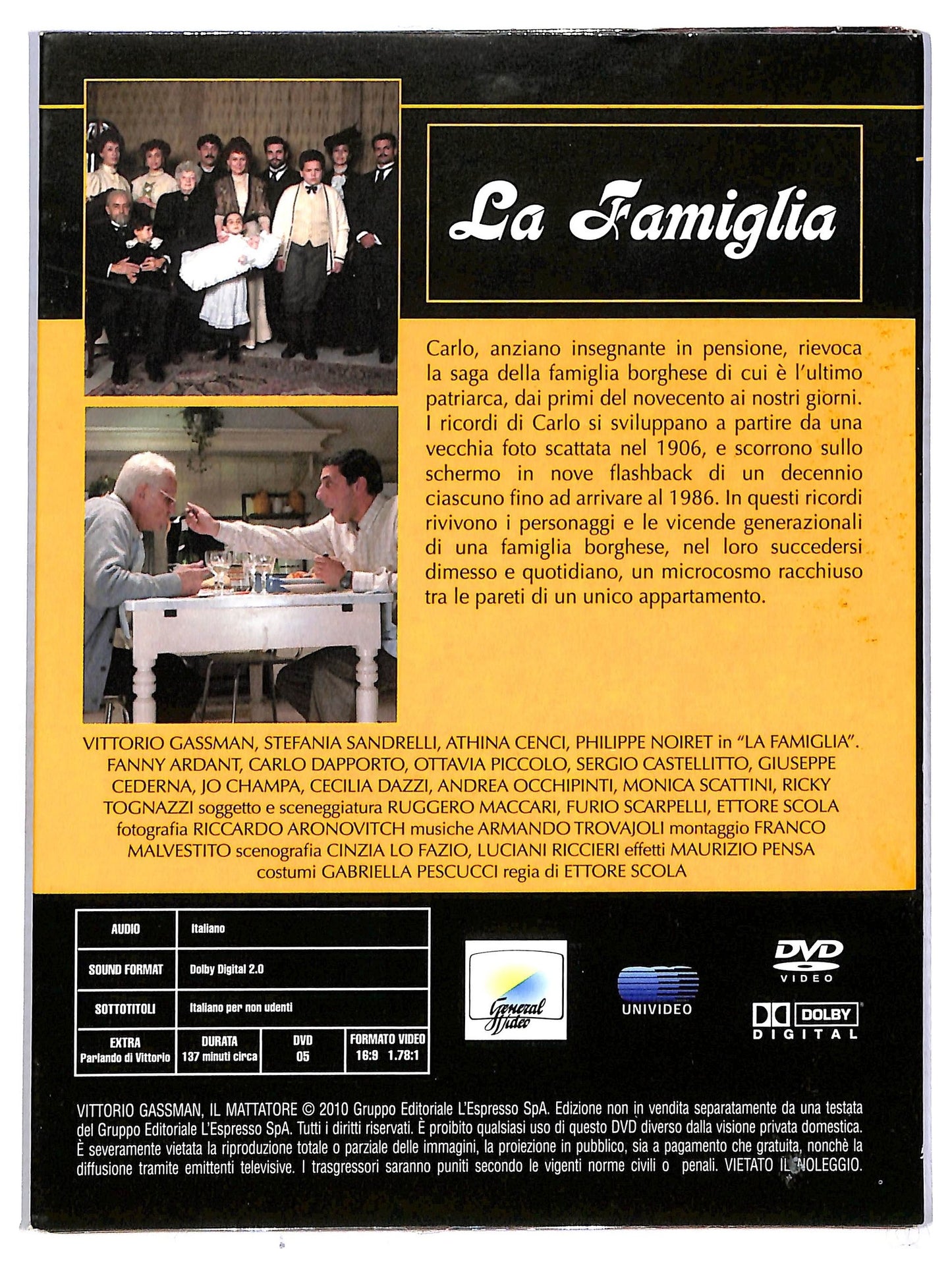 EBOND La Famiglia DVD Editoriale D769044