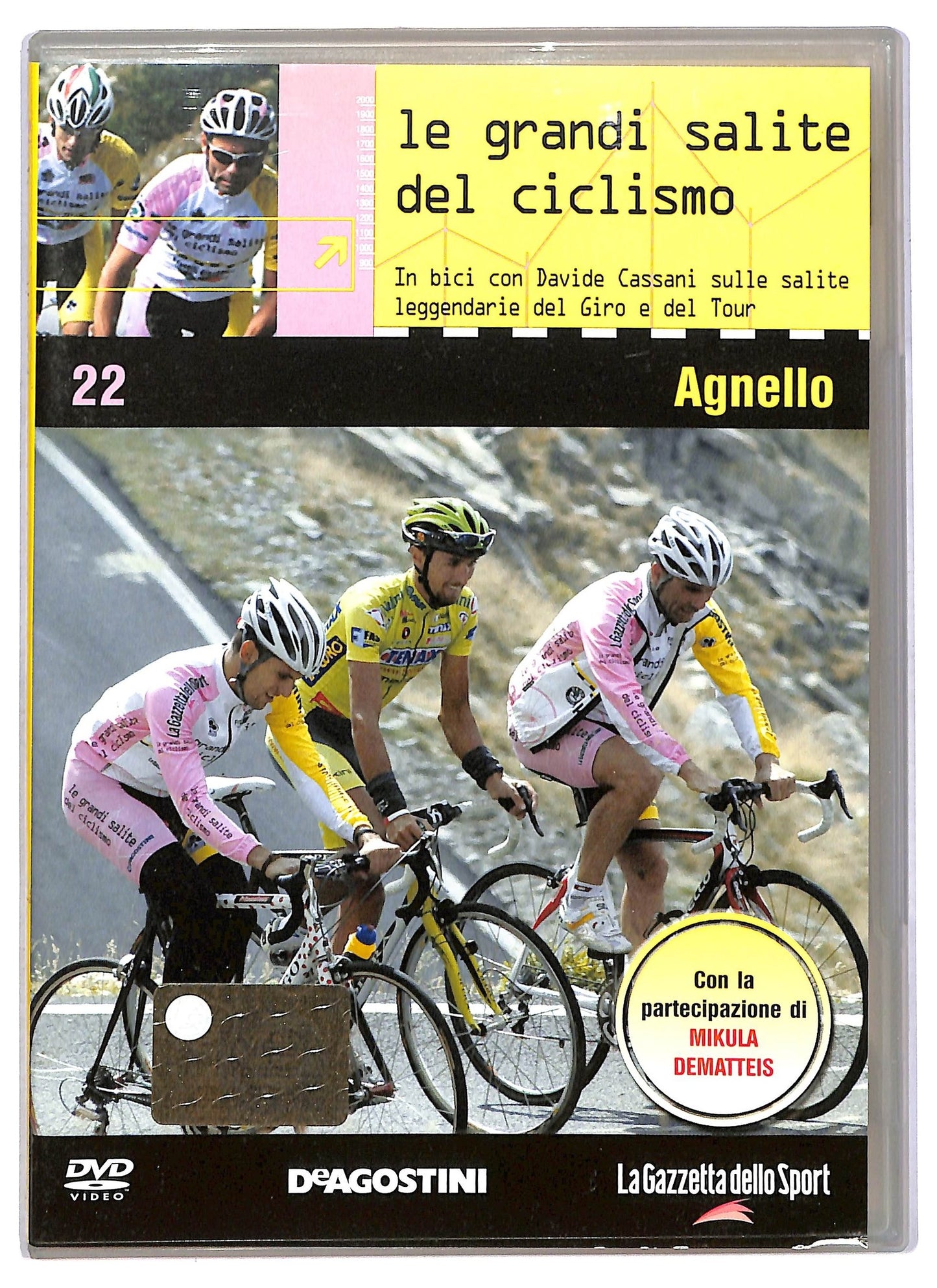 EBOND Le Grandi salite del Ciclismo vol. 22 - Agnello EDITORIALE SLIM DVD D769056