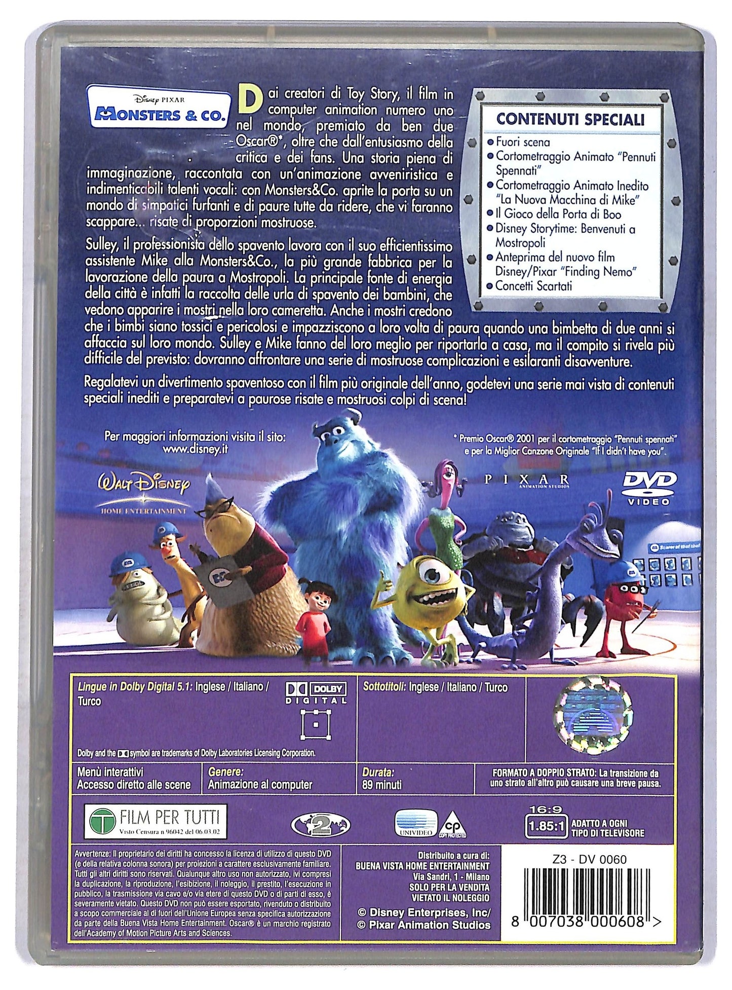 EBOND Monsters & Co. DVD D769071
