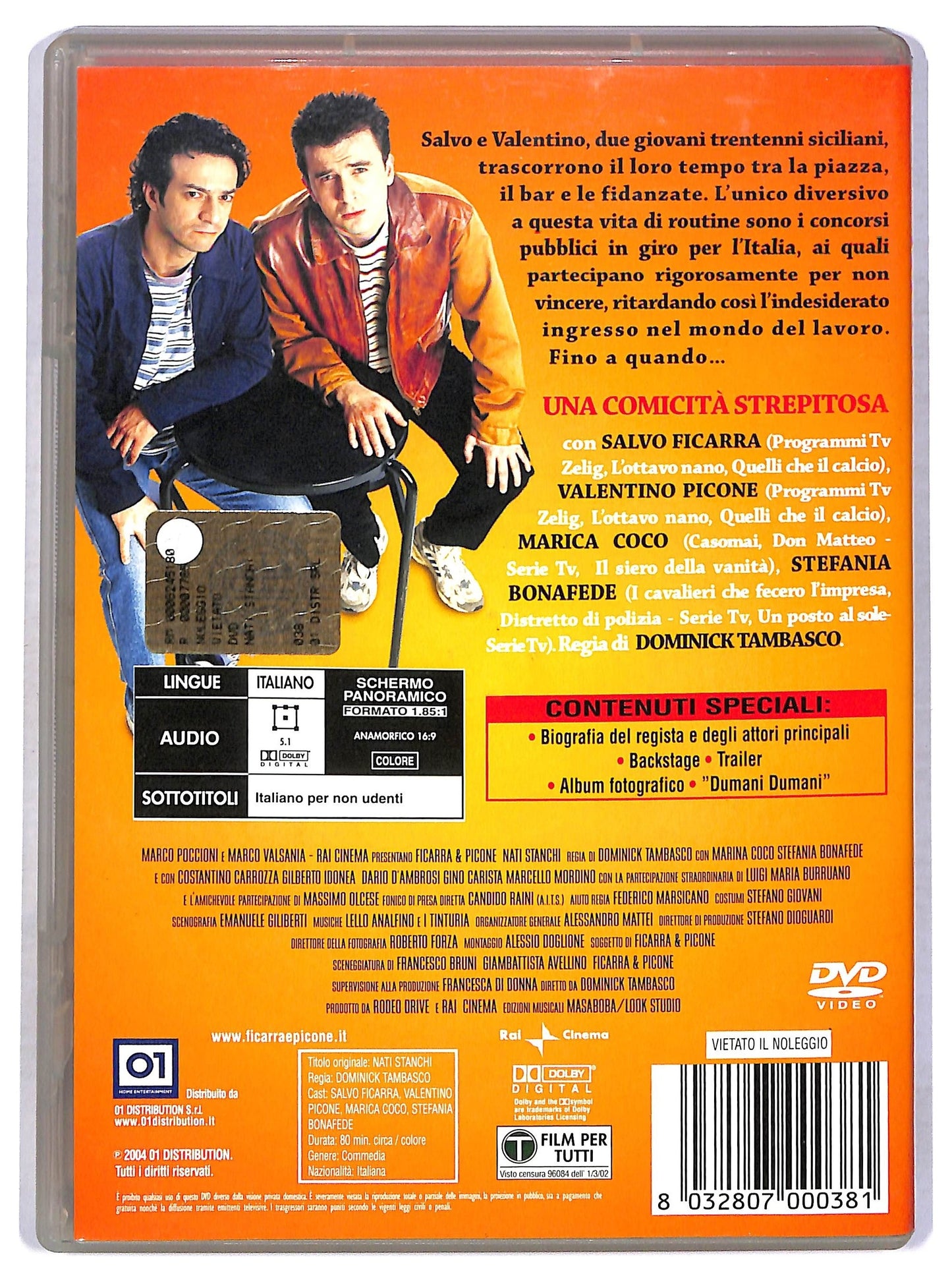 EBOND Ficarra e Picone - Nati stanchi DVD D769073
