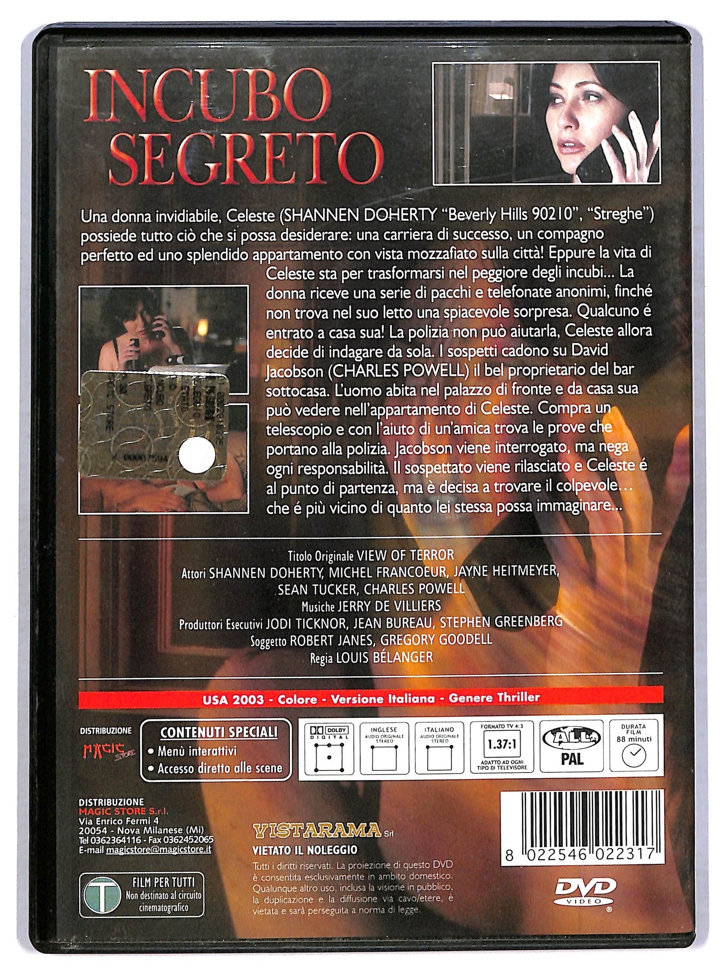 EBOND Incubo Segreto DVD D769135