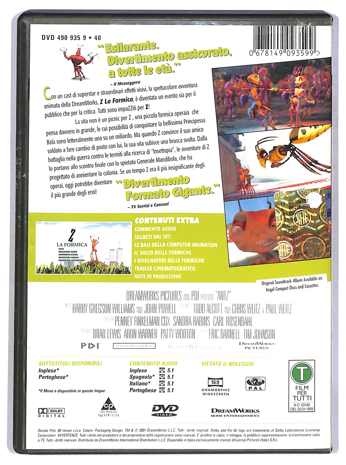 EBOND Z la formica DVD D769143